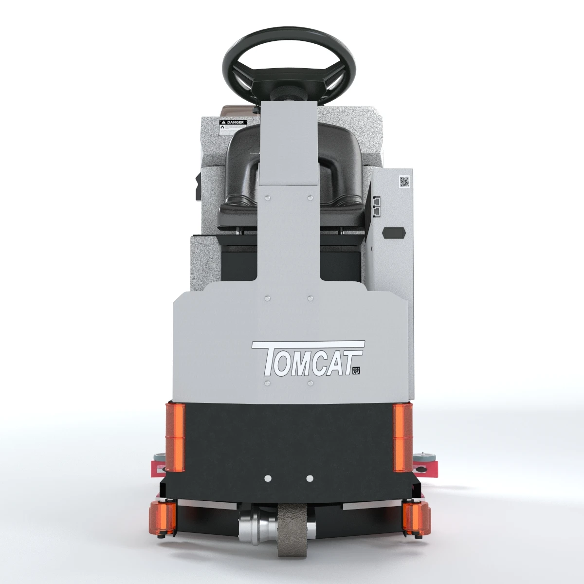 Tomcat Commercial Floor Scrubbers Microrider 3D Model_04
