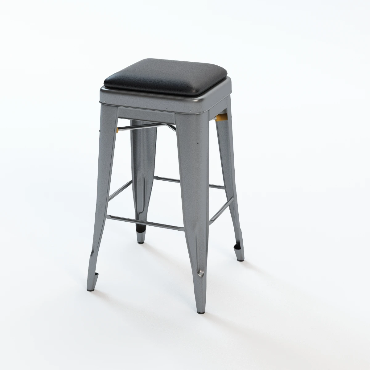Tolix H Stools 3D Model_06