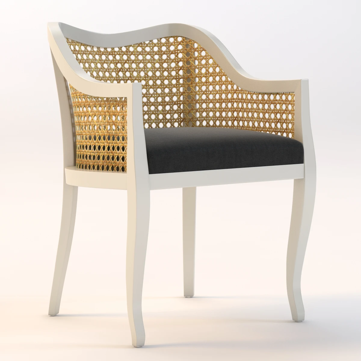 Tayabas Cane Side Chair 3D Model_01