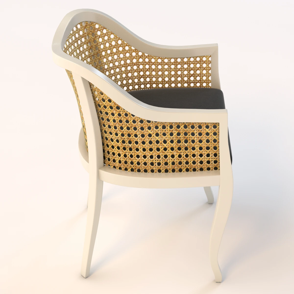 Tayabas Cane Side Chair 3D Model_03