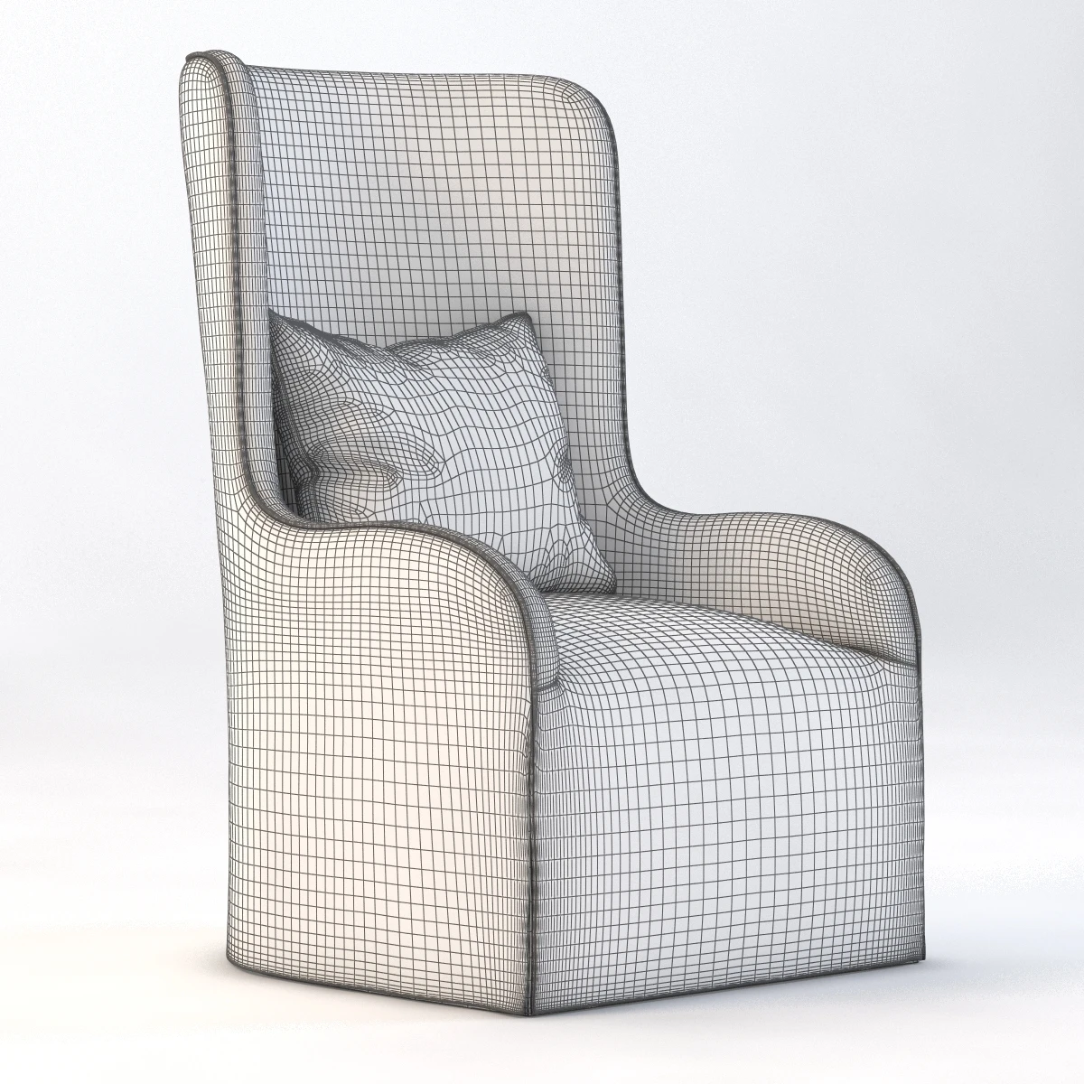 Paloma Lounge Chair 3D Model_010