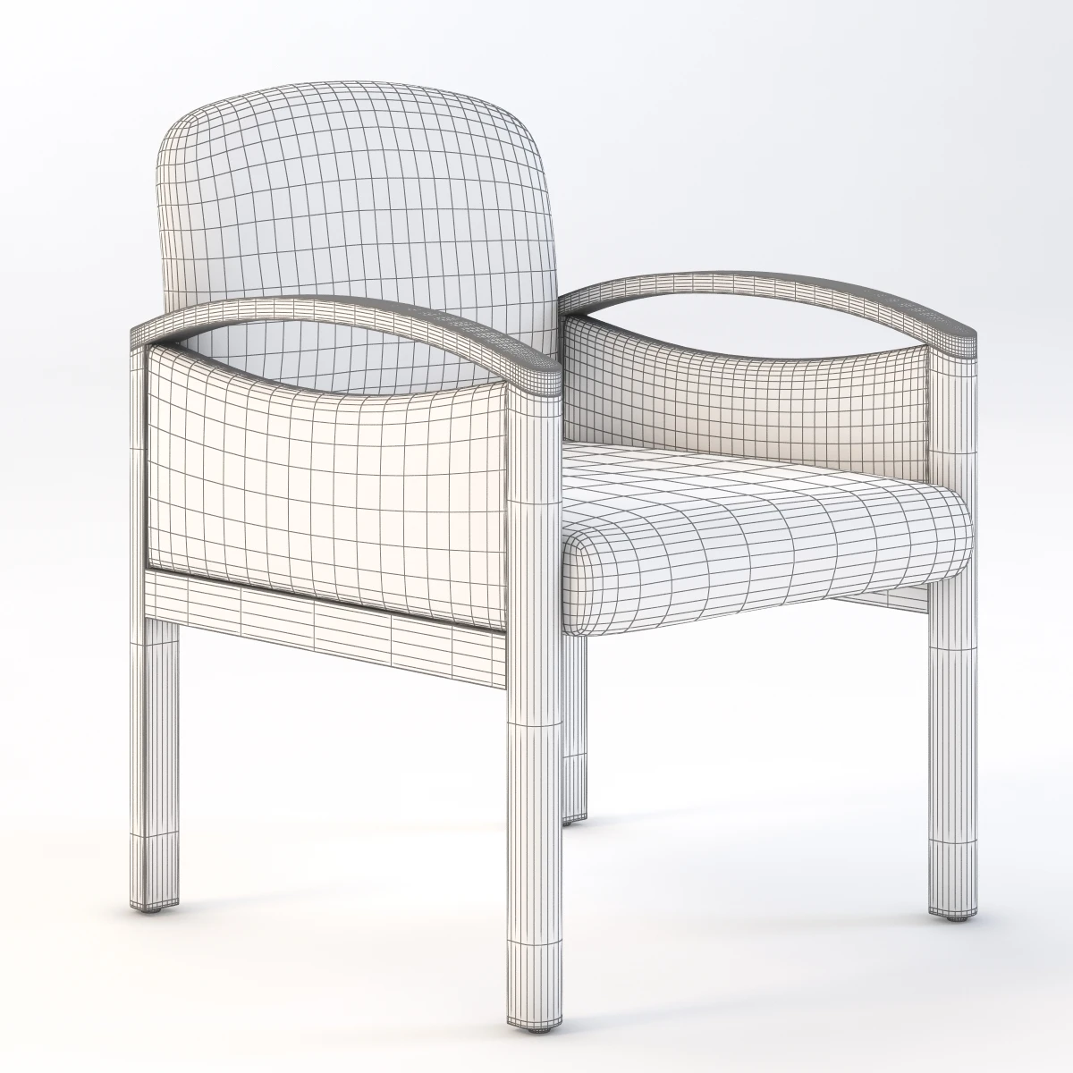 Nemschoff Horizon Multiple Armchair Seating 3D Model_014
