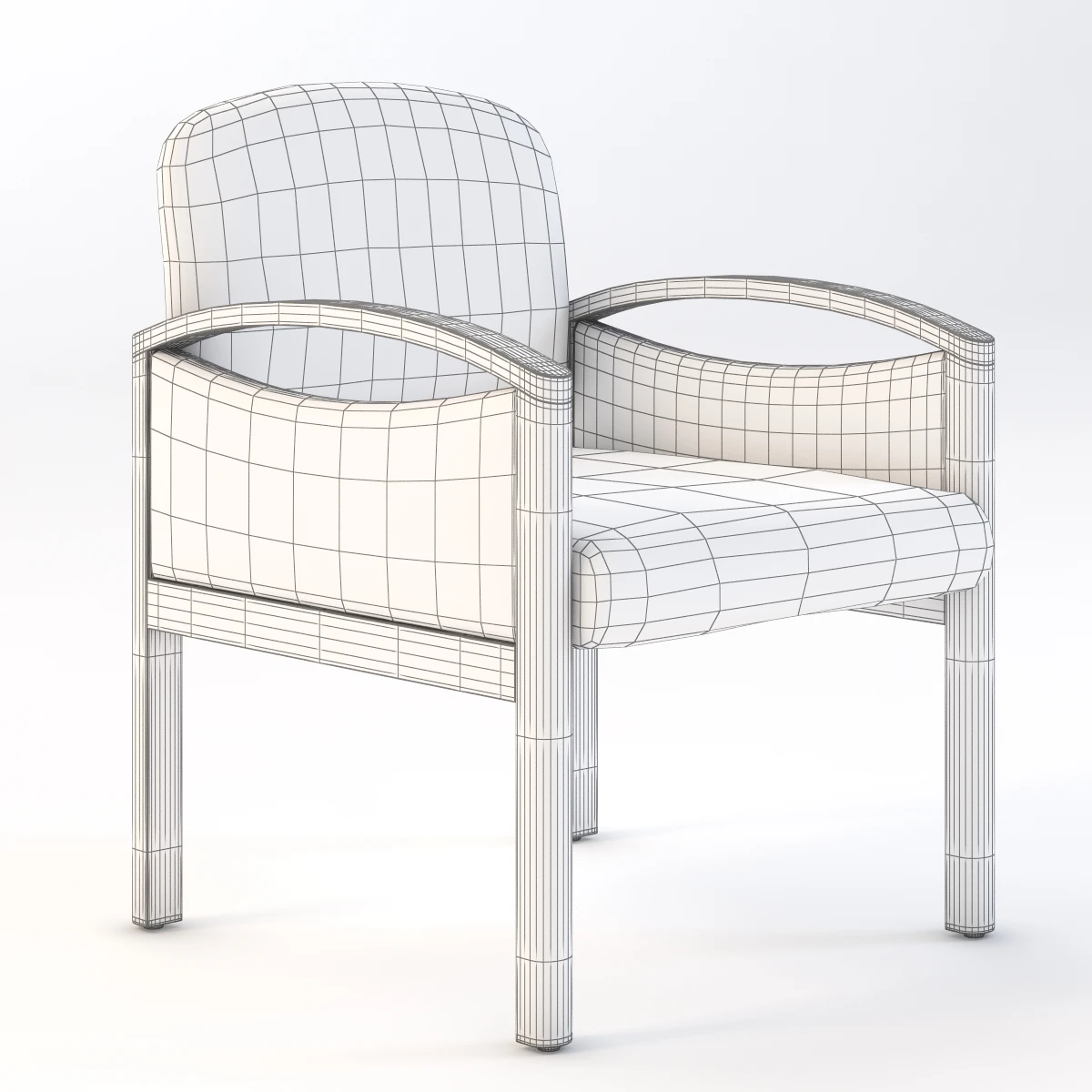 Nemschoff Horizon Multiple Armchair Seating 3D Model_015