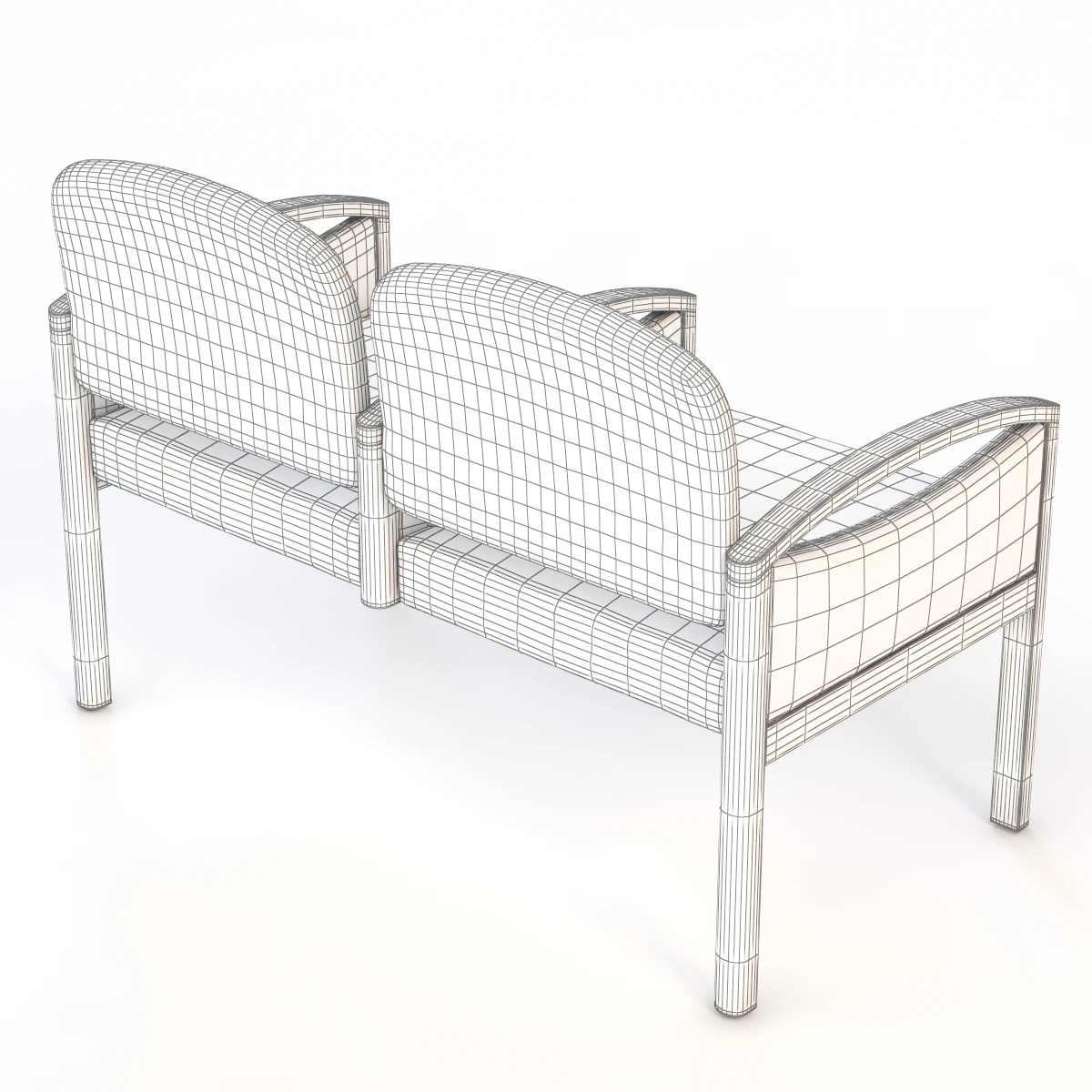 Nemschoff Horizon Multiple Public Seating 3D Model_013