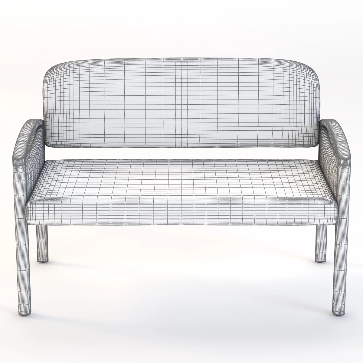 Nemschoff Horizon Multiple Public Seating 722-2-Ls 3D Model_017