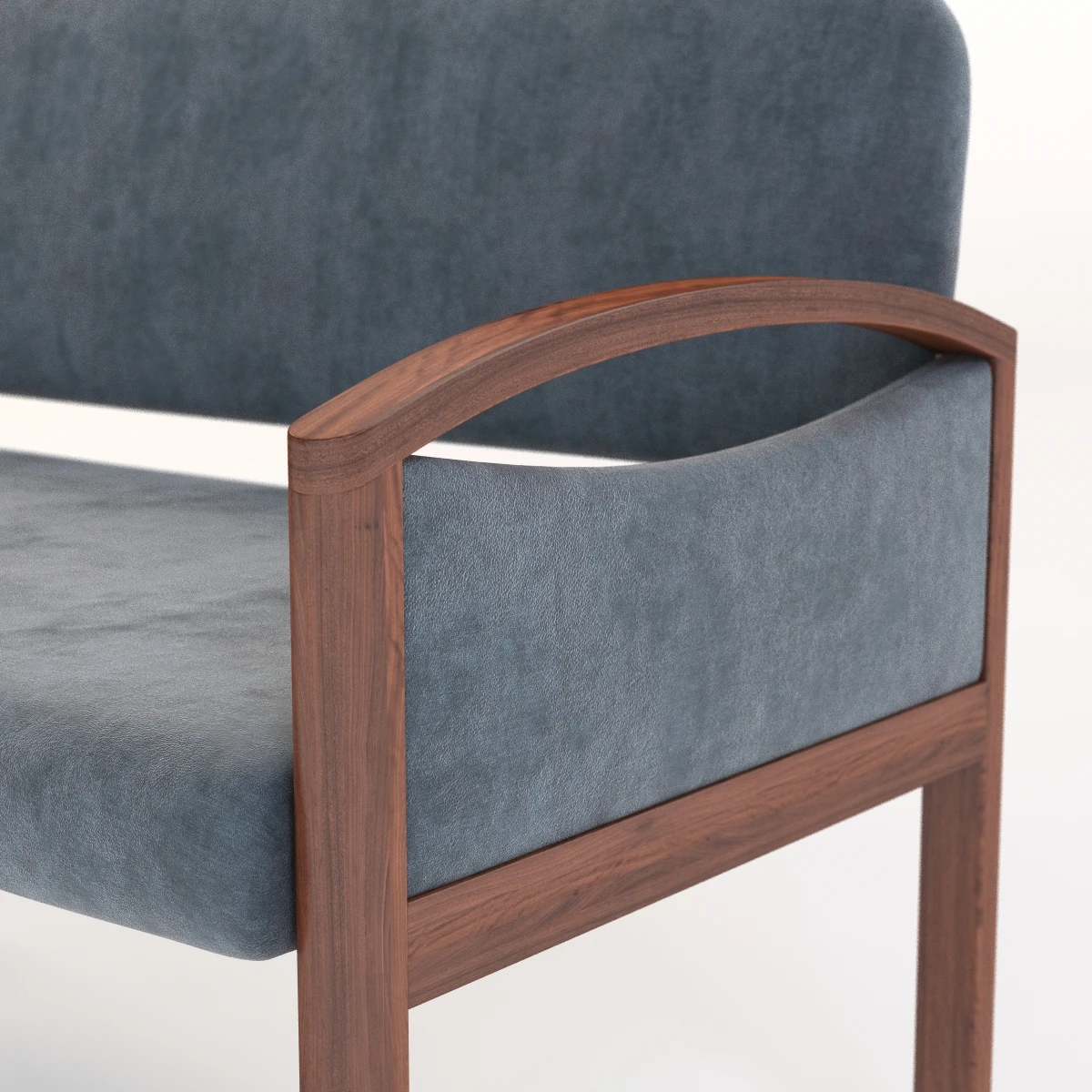 Nemschoff Horizon Multiple Public Seating 722-2-Ls 3D Model_010
