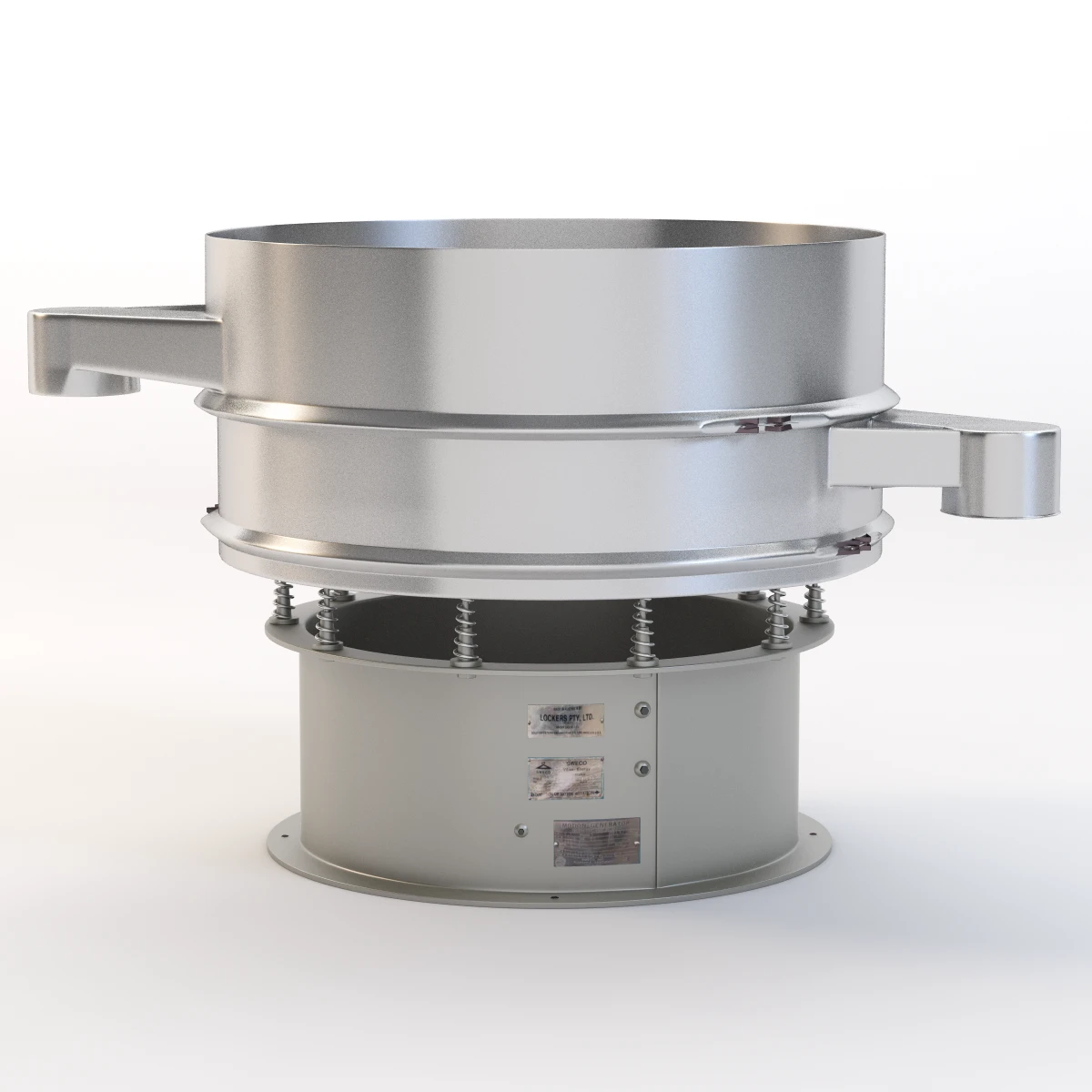 Sweco Crushing And Screening Machine 3D Model_01