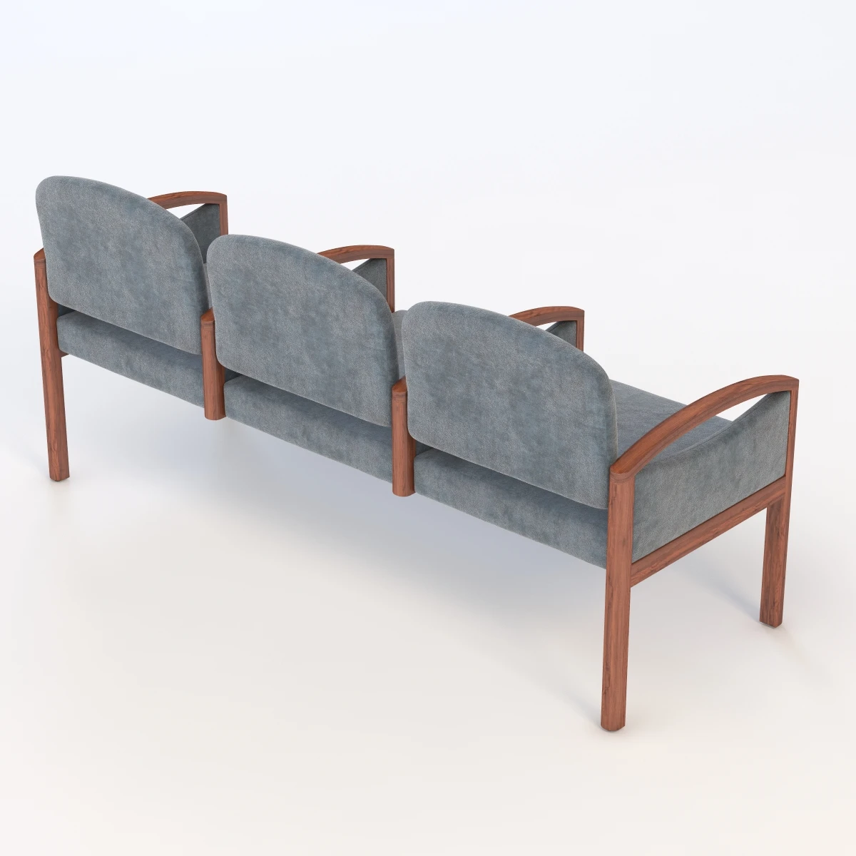 Nemschoff Horizon Multiple Public Seating 722-3 3D Model_03