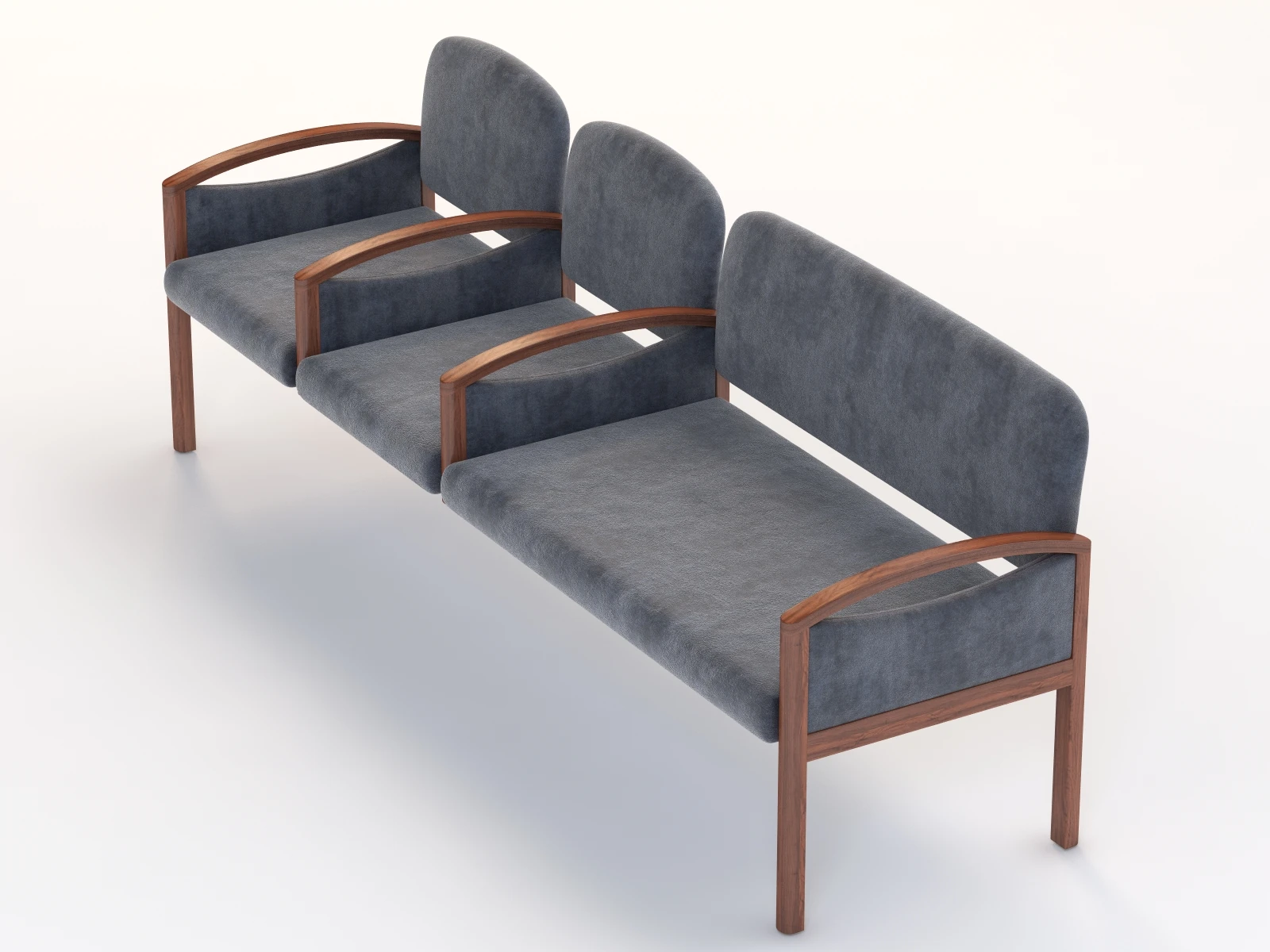 Nemschoff Horizon Multiple Public Seating 722-4-2-Ch-Ls 3D Model_05