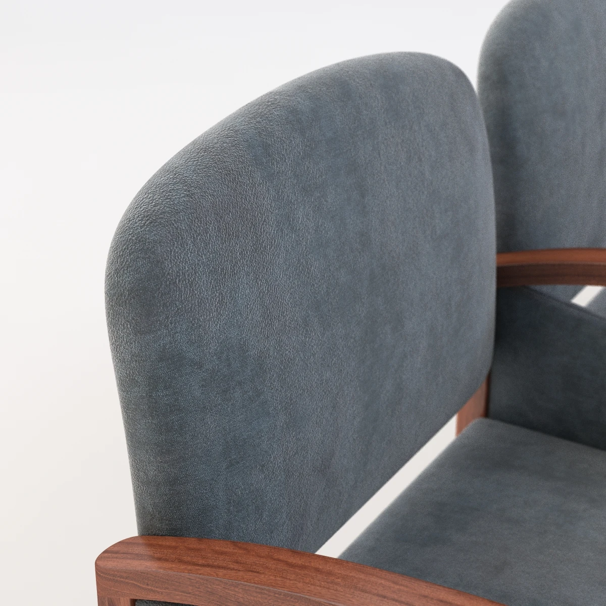 Nemschoff Horizon Multiple Public Seating Delta Chair 3D Model_011