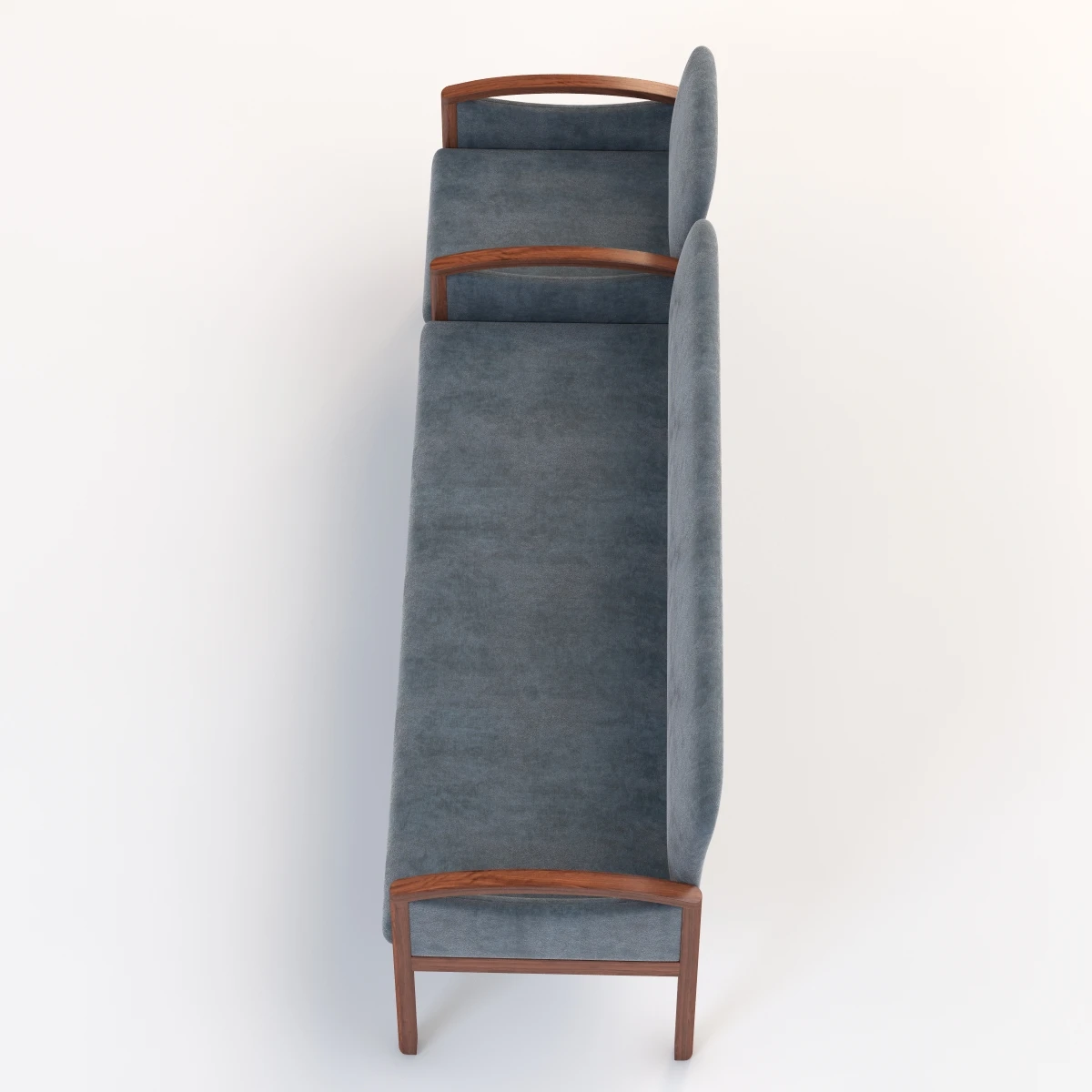 Nemschoff Horizon Multiple Public Seating Delta Chair 3D Model_07