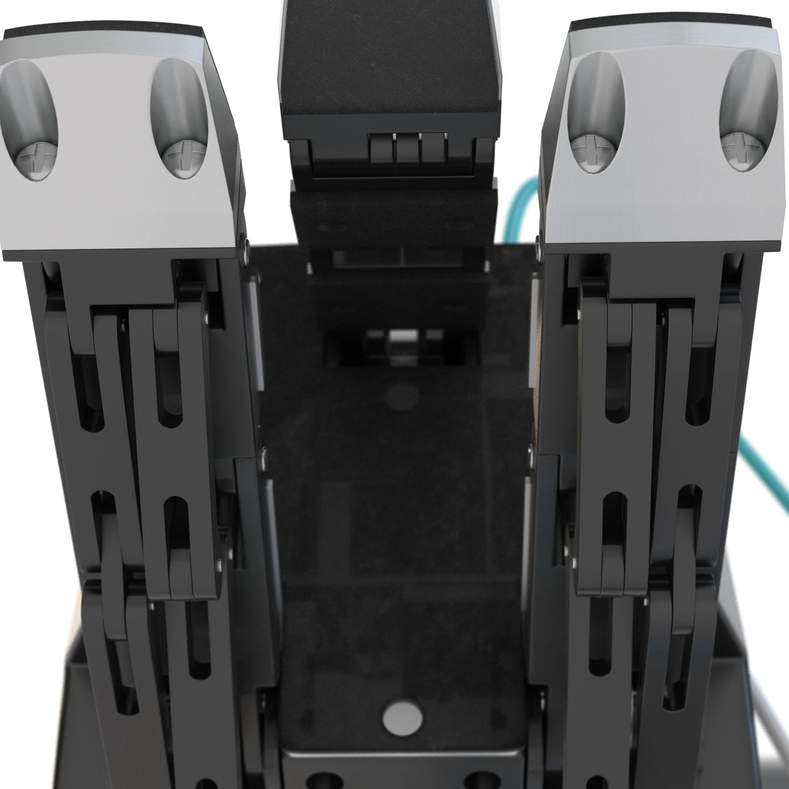 Universal Robots Ur5 With Robotiq Three Finger Adaptive Gripper 3D Model_010