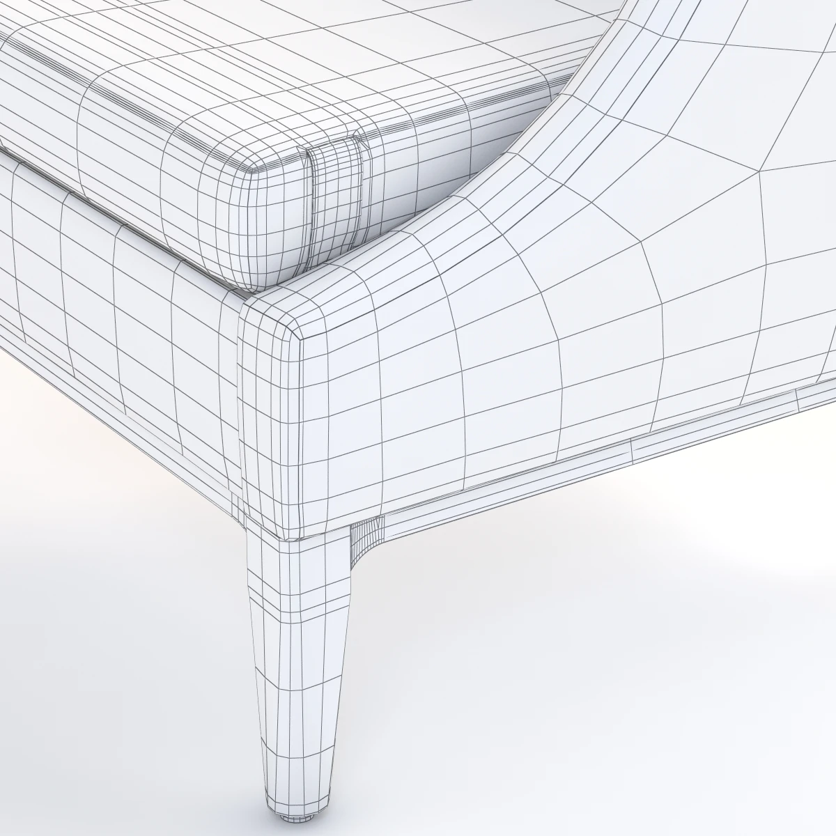 Nemschoff Iris Lounge Chair 970-1 3D Model_08