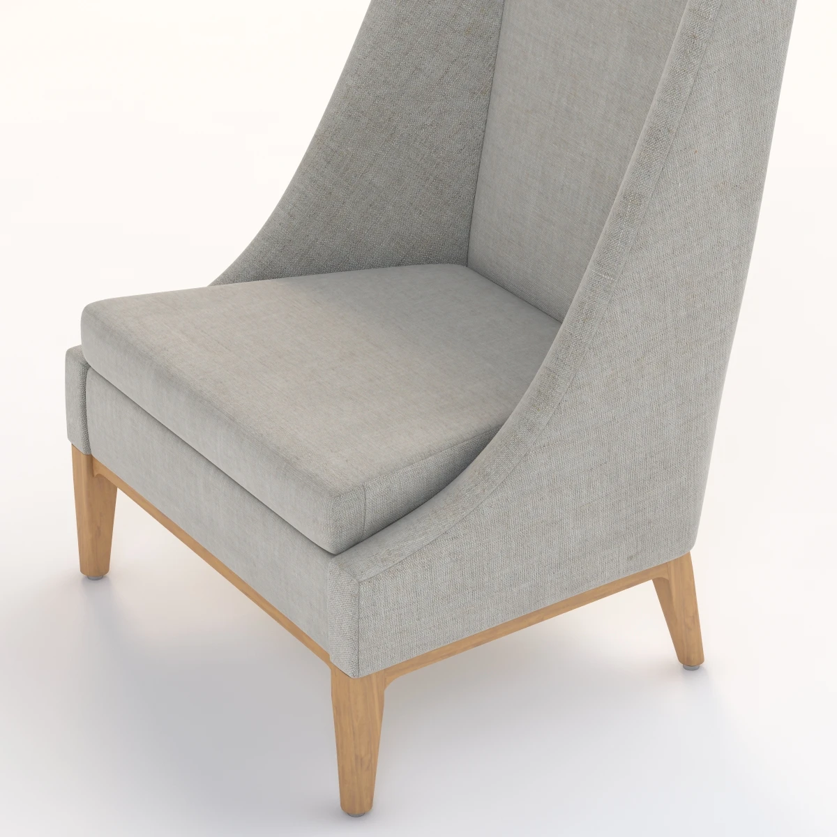 Nemschoff Iris Lounge Chair 970-1 3D Model_04