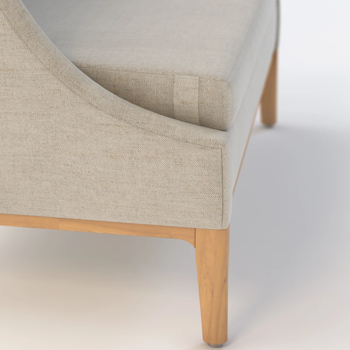 Nemschoff Iris Lounge Chair 970-2 3D Model_06