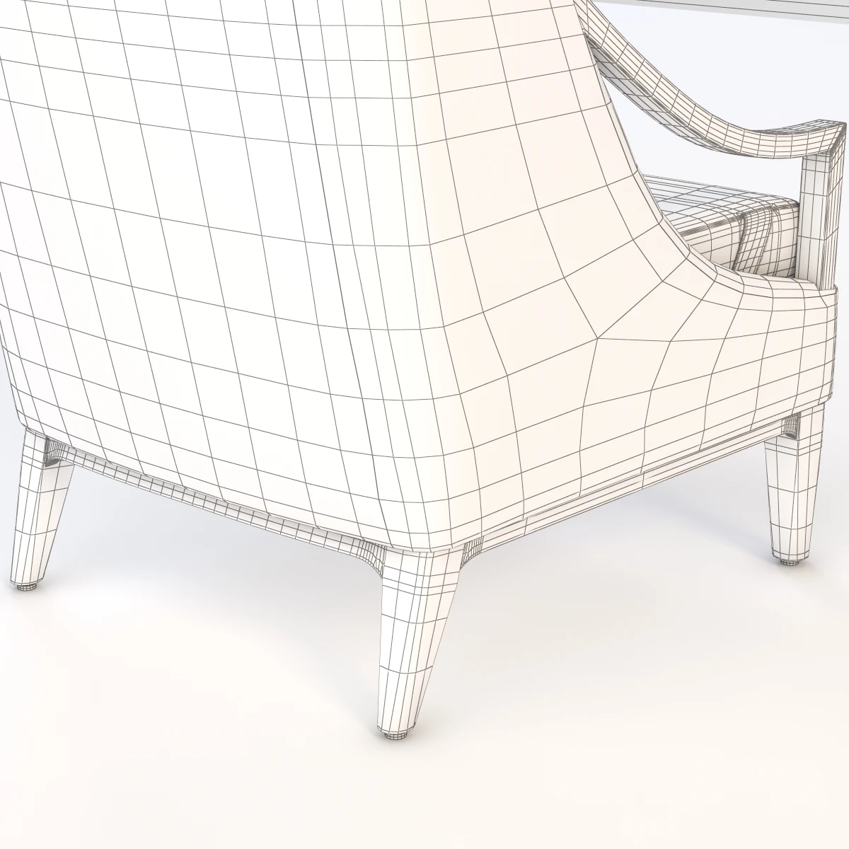 Nemschoff Iris Lounge Chair 971-1 3D Model_011