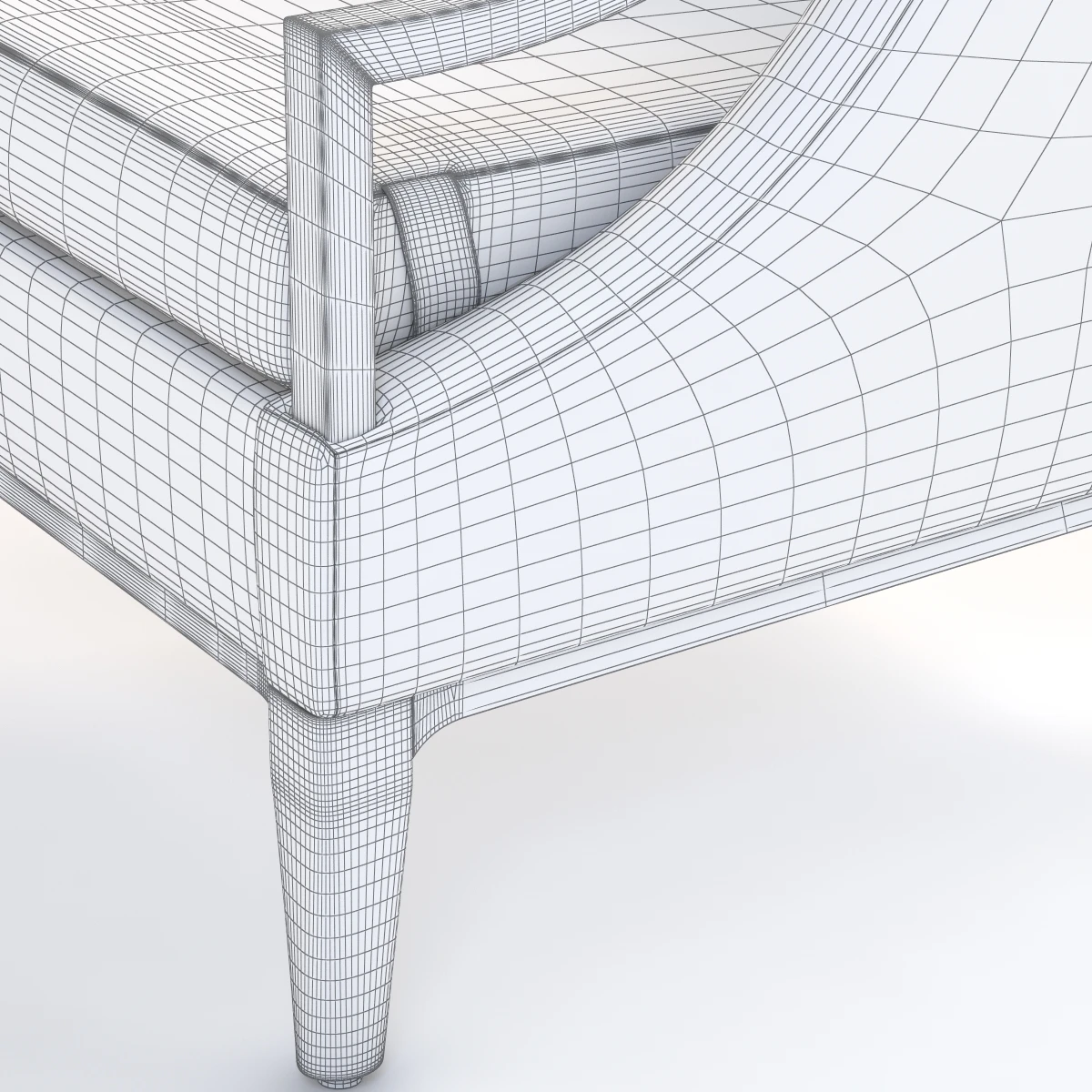 Nemschoff Iris Lounge Chair 971-1 3D Model_08