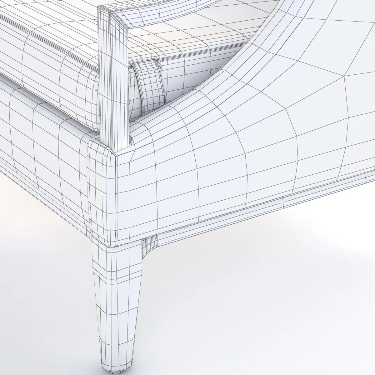 Nemschoff Iris Lounge Chair 971-1 3D Model_09