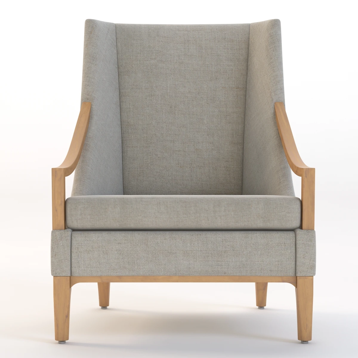 Nemschoff Iris Lounge Chair 971-1 3D Model_04