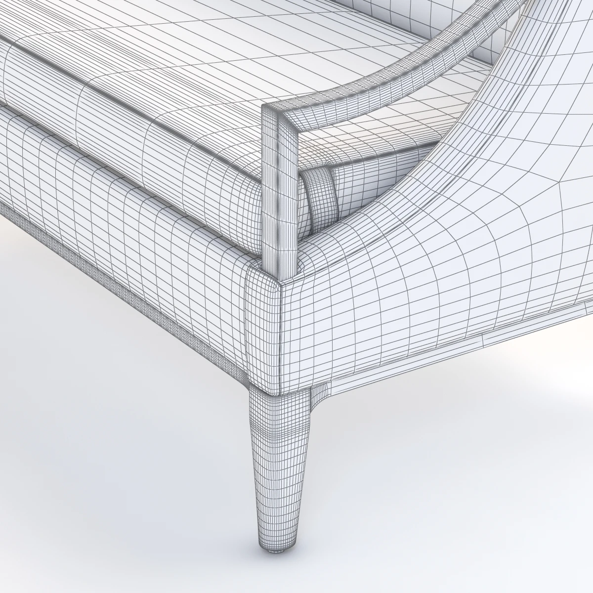 Nemschoff Iris Lounge Chair 971-2 3D Model_08