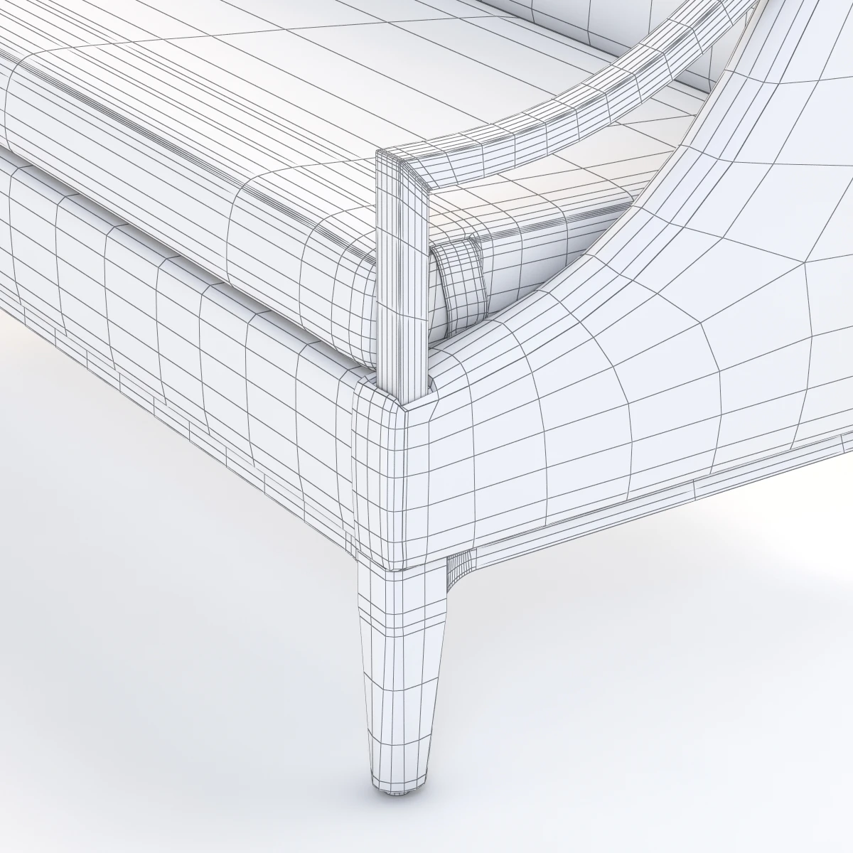 Nemschoff Iris Lounge Chair 971-2 3D Model_09