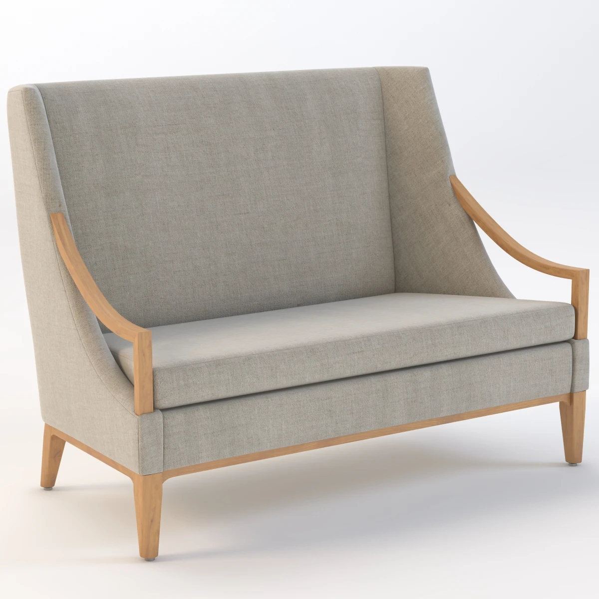 Nemschoff Iris Lounge Chair 971-2 3D Model_01