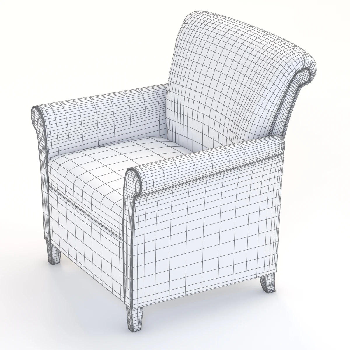 Nemschoff Maurice Lounge Seating Semi 3D Model_013