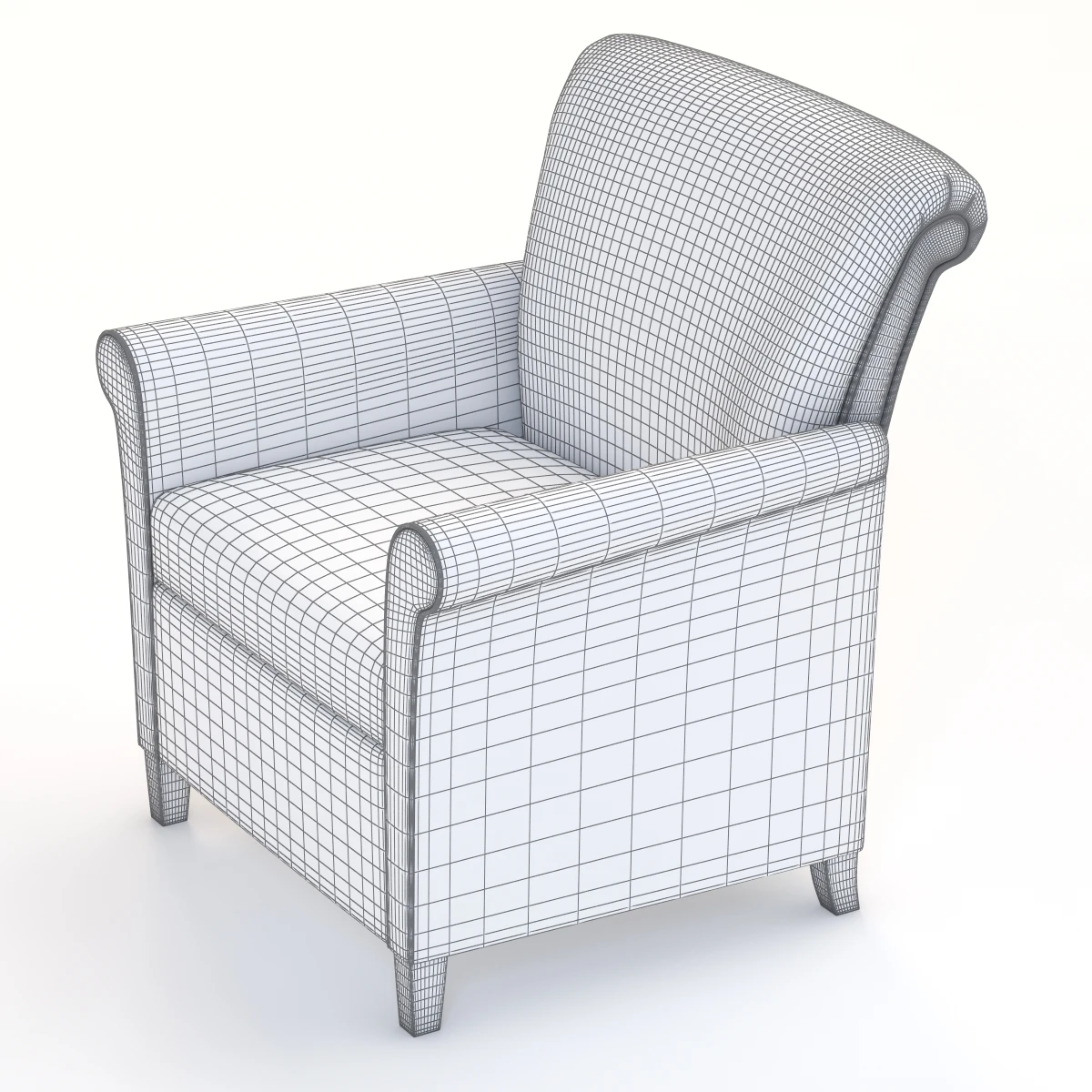 Nemschoff Maurice Lounge Seating Semi 3D Model_012
