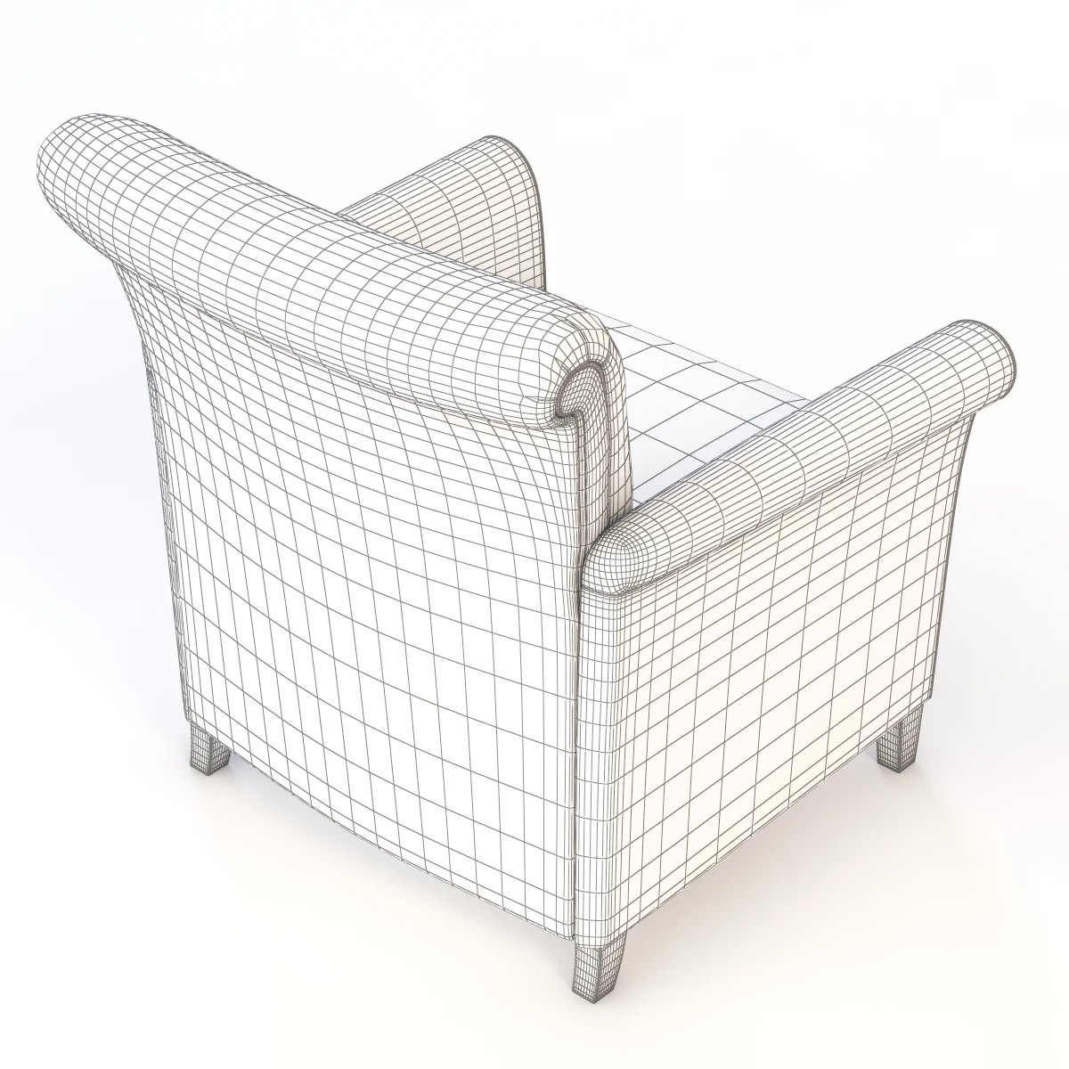 Nemschoff Maurice Lounge Seating Semi 3D Model_017