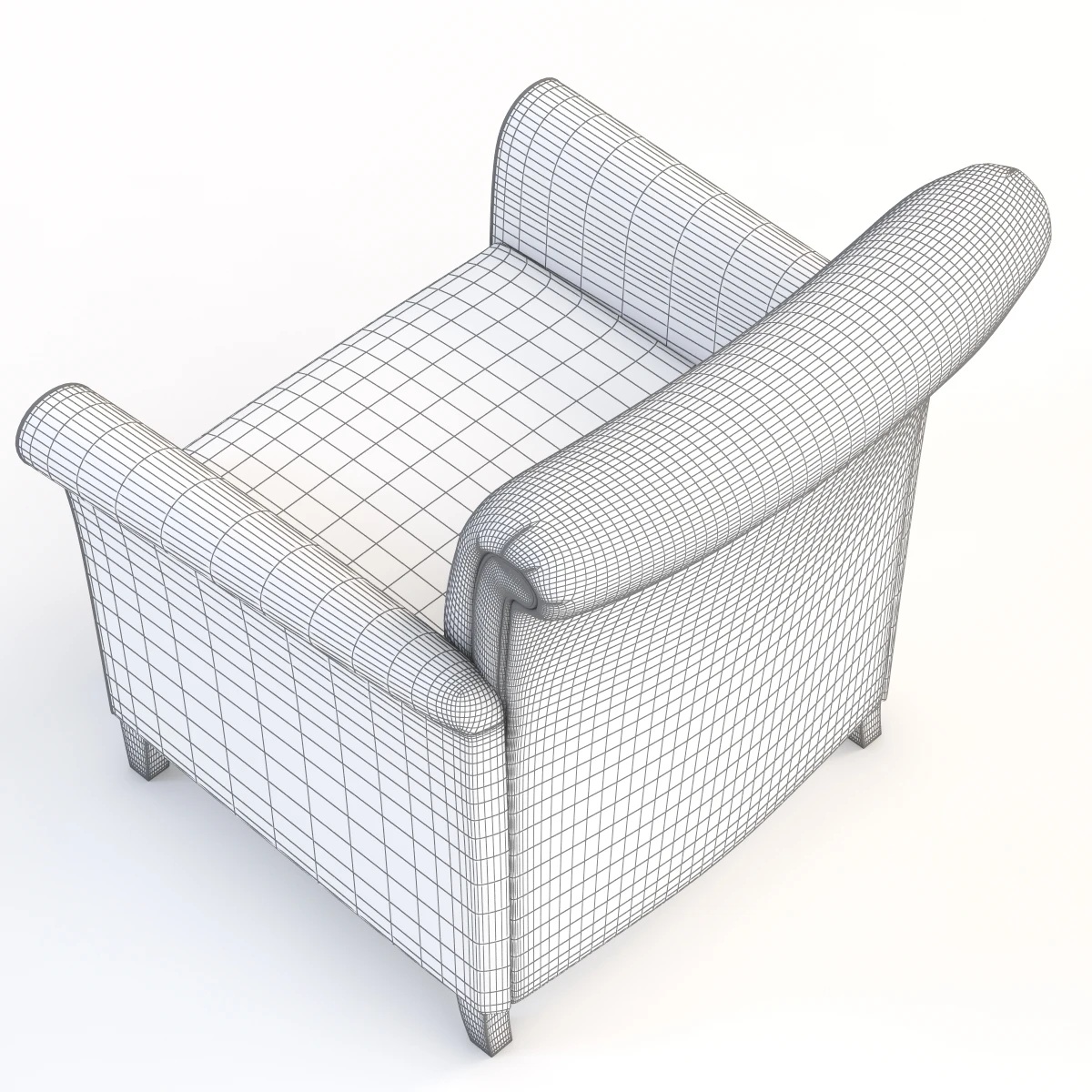 Nemschoff Maurice Lounge Seating Semi 3D Model_014