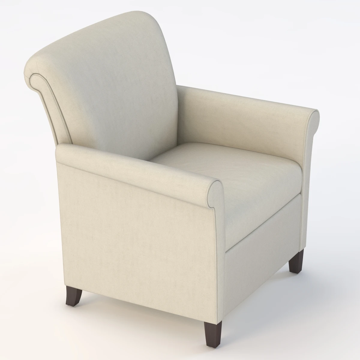 Nemschoff Maurice Lounge Seating Semi 3D Model_01