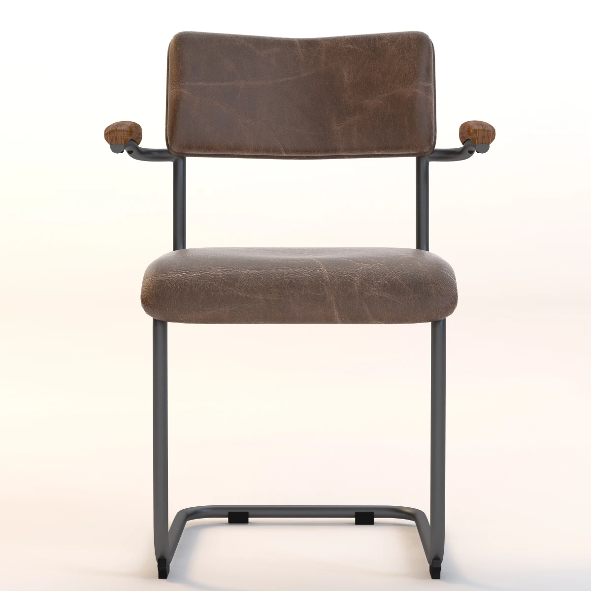 Stephen Industrial Loft Dining Chair 3D Model_08