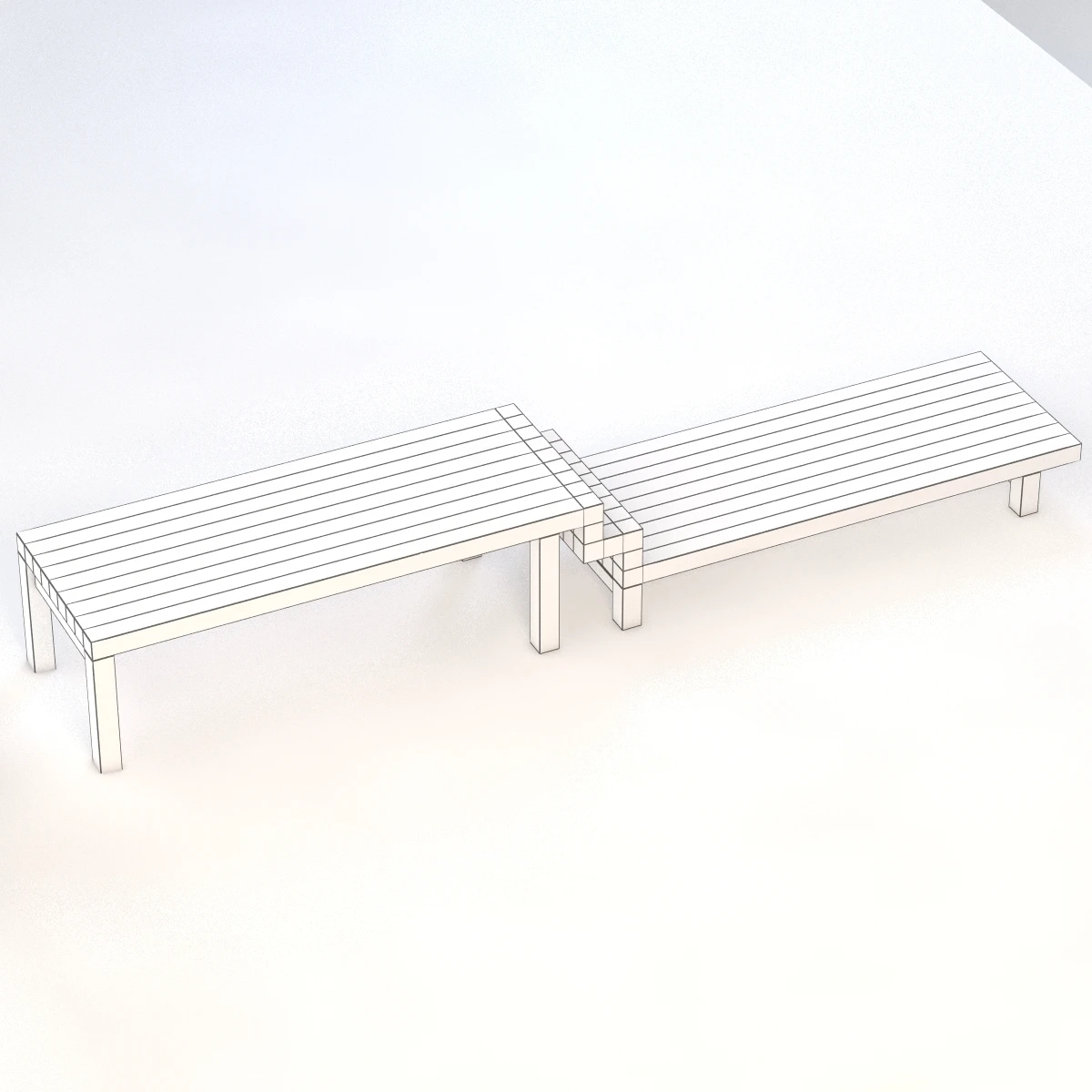 Stage Step Table 3D Model_010