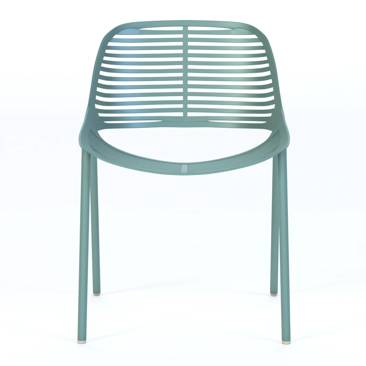 Niwa Aluminium Garden Chair 3D Model_05