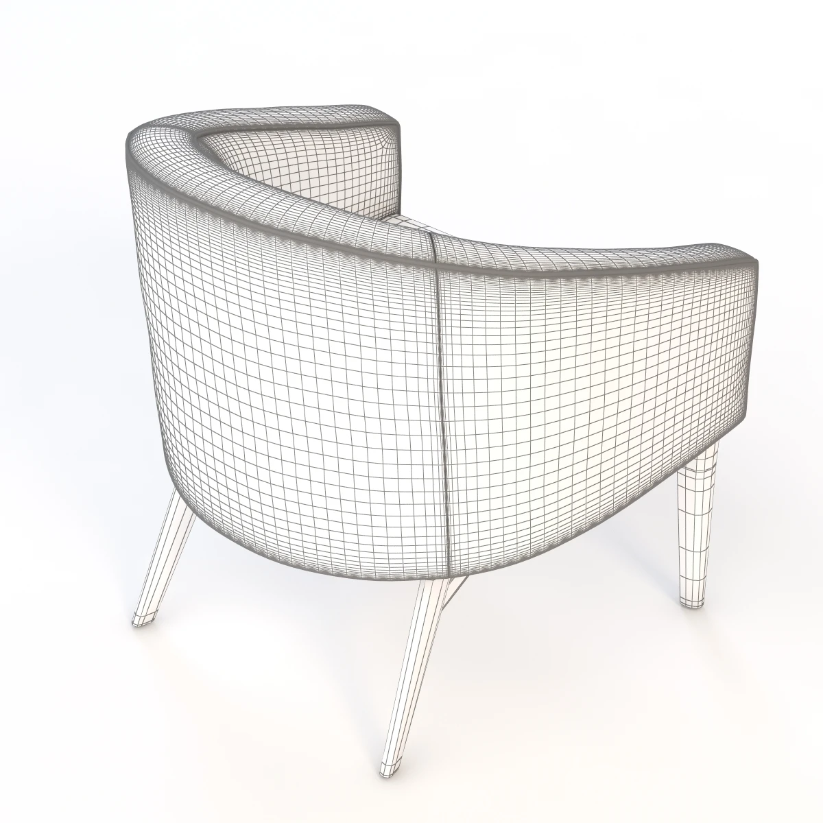 Sophora Lounge Seating 3D Model_017