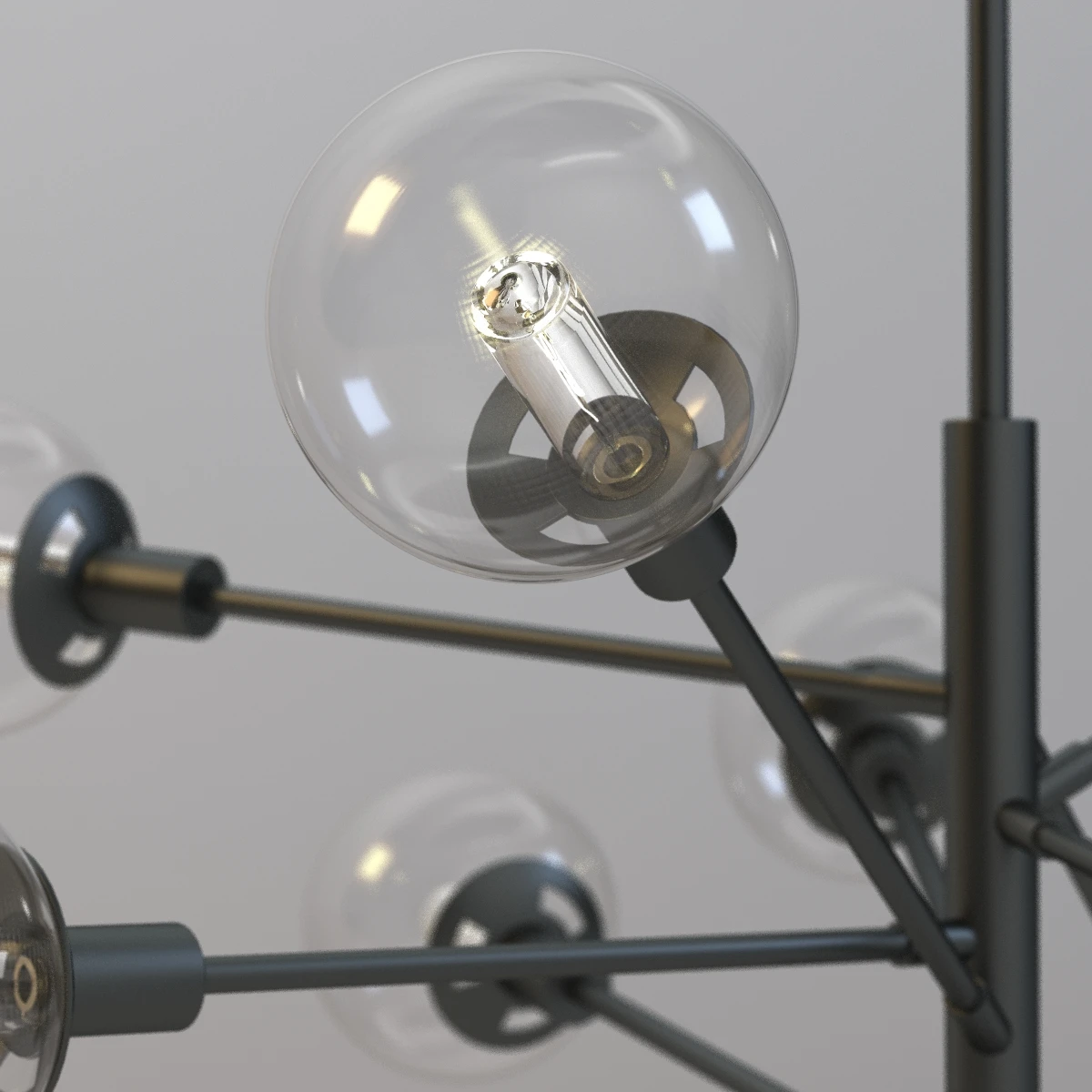 Sonneman Orb 10 Pendant Light 3D Model_07