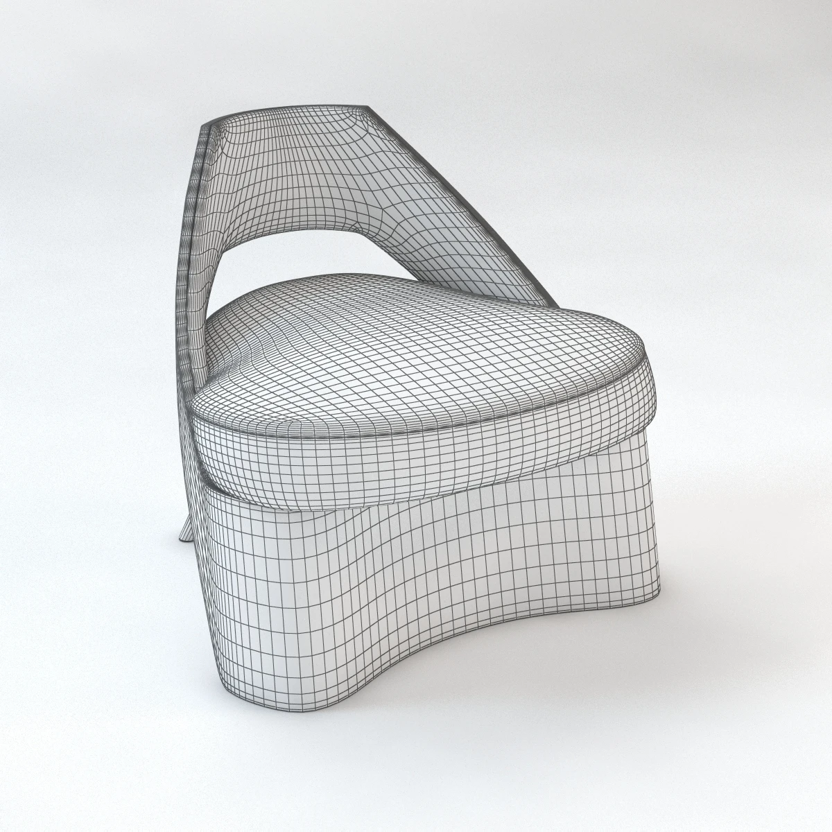 Oblik Chair 3D Model_04