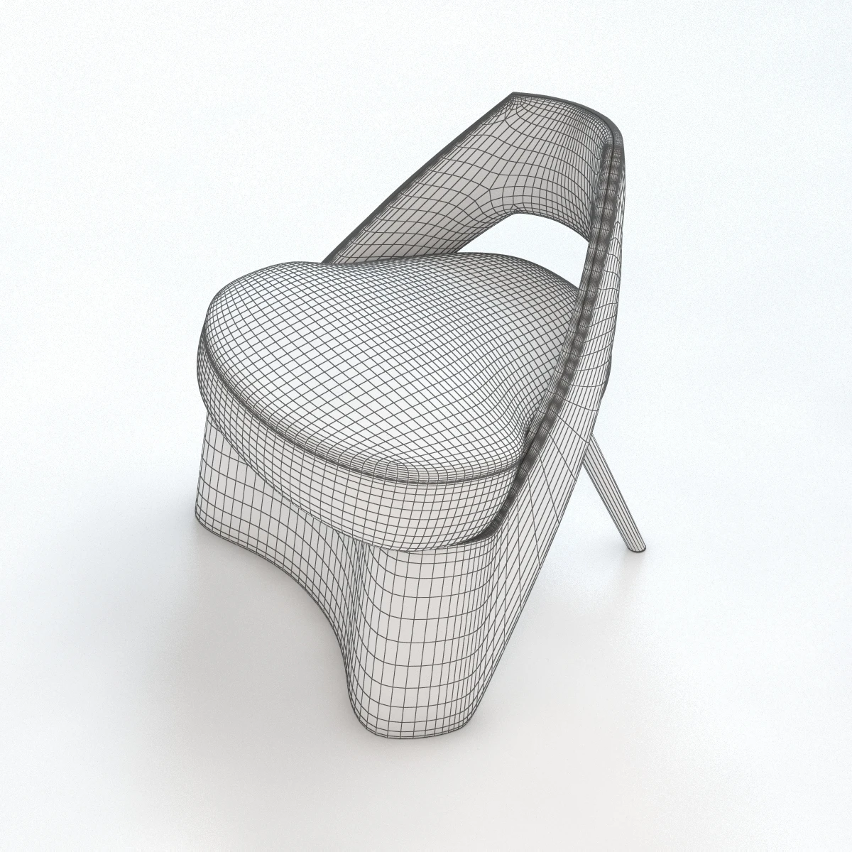 Oblik Chair 3D Model_05