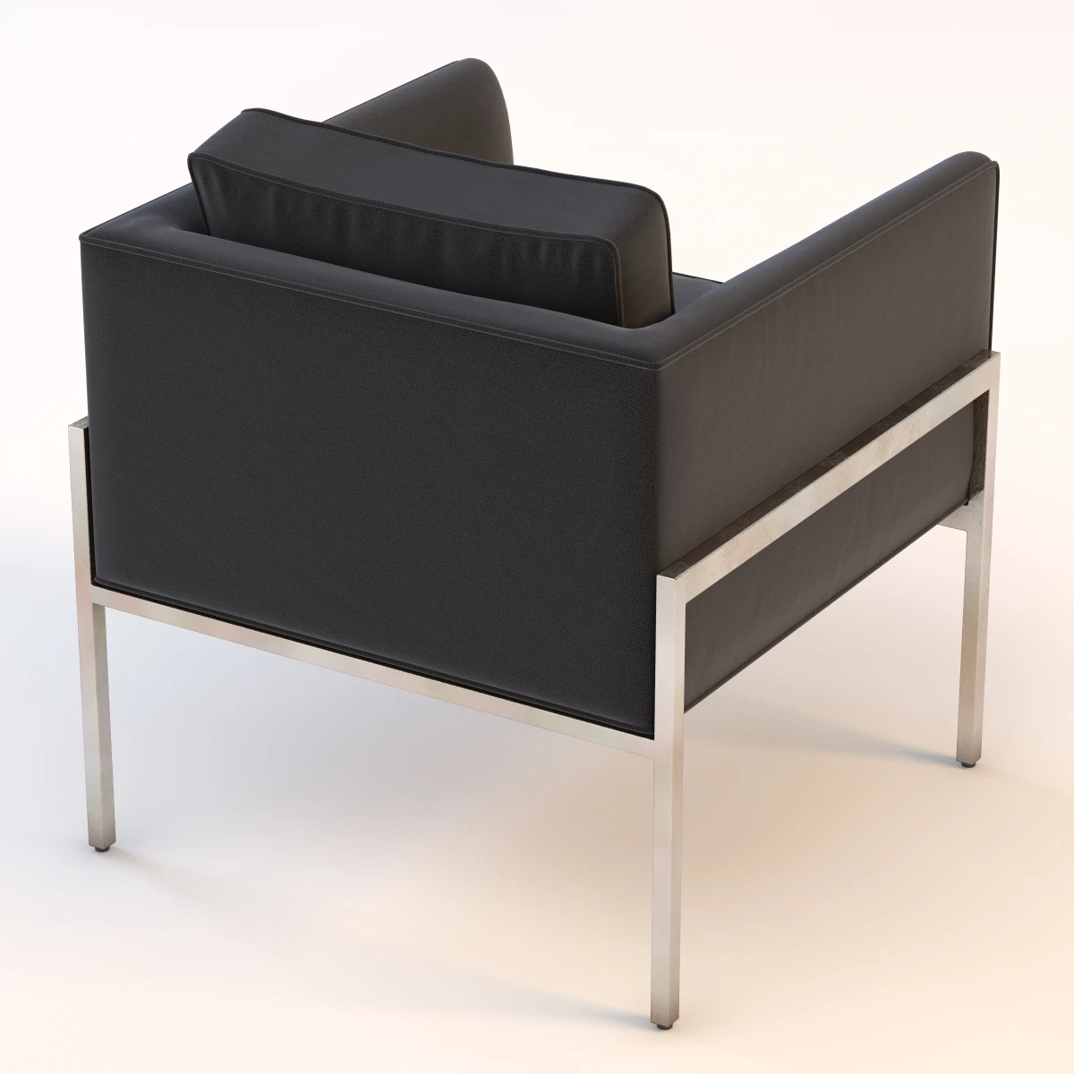 Octavio Lounge Chair 3D Model_04