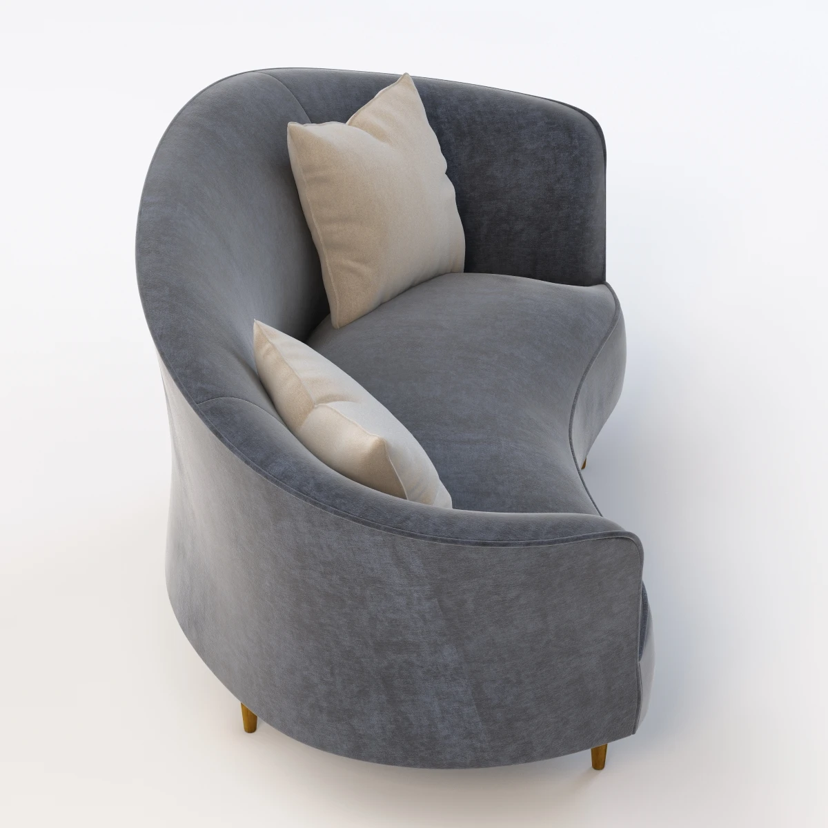 Sofa By Ico Parisi 3D Model_03