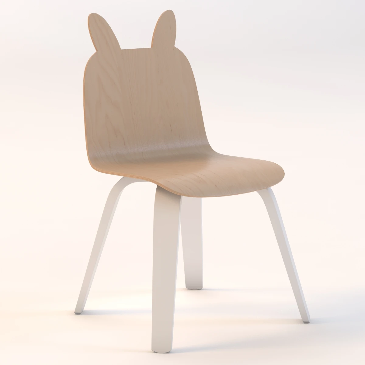 Oeuf Rabbit Play Chair 3D Model_01