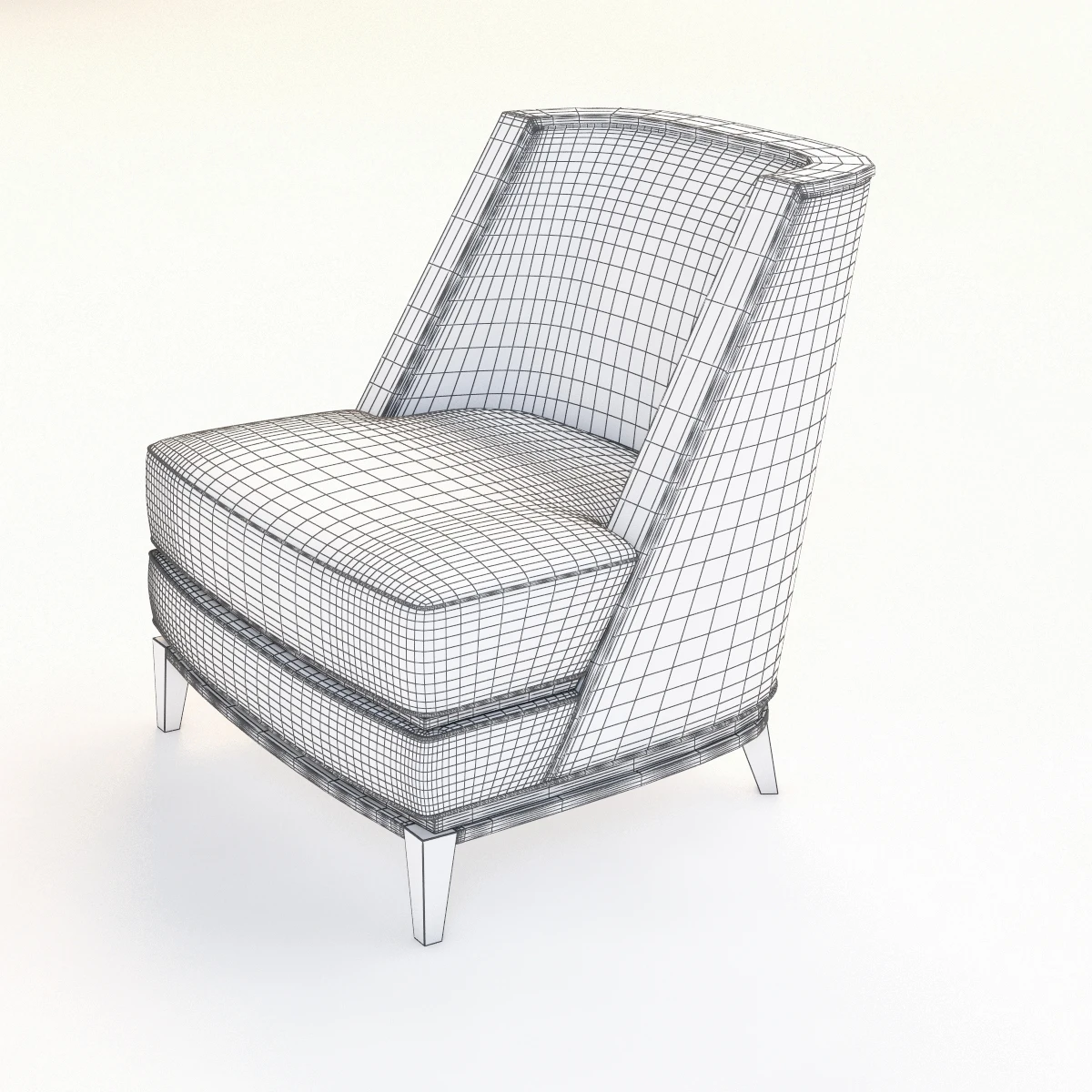Sloane Occasional Longe Chair 3D Model_09