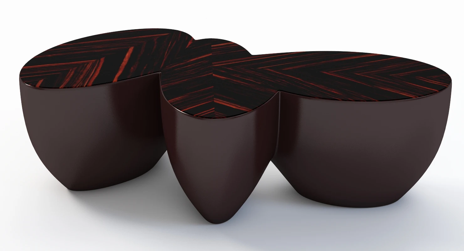 Sizzle 3 Pod Table 3D Model_01