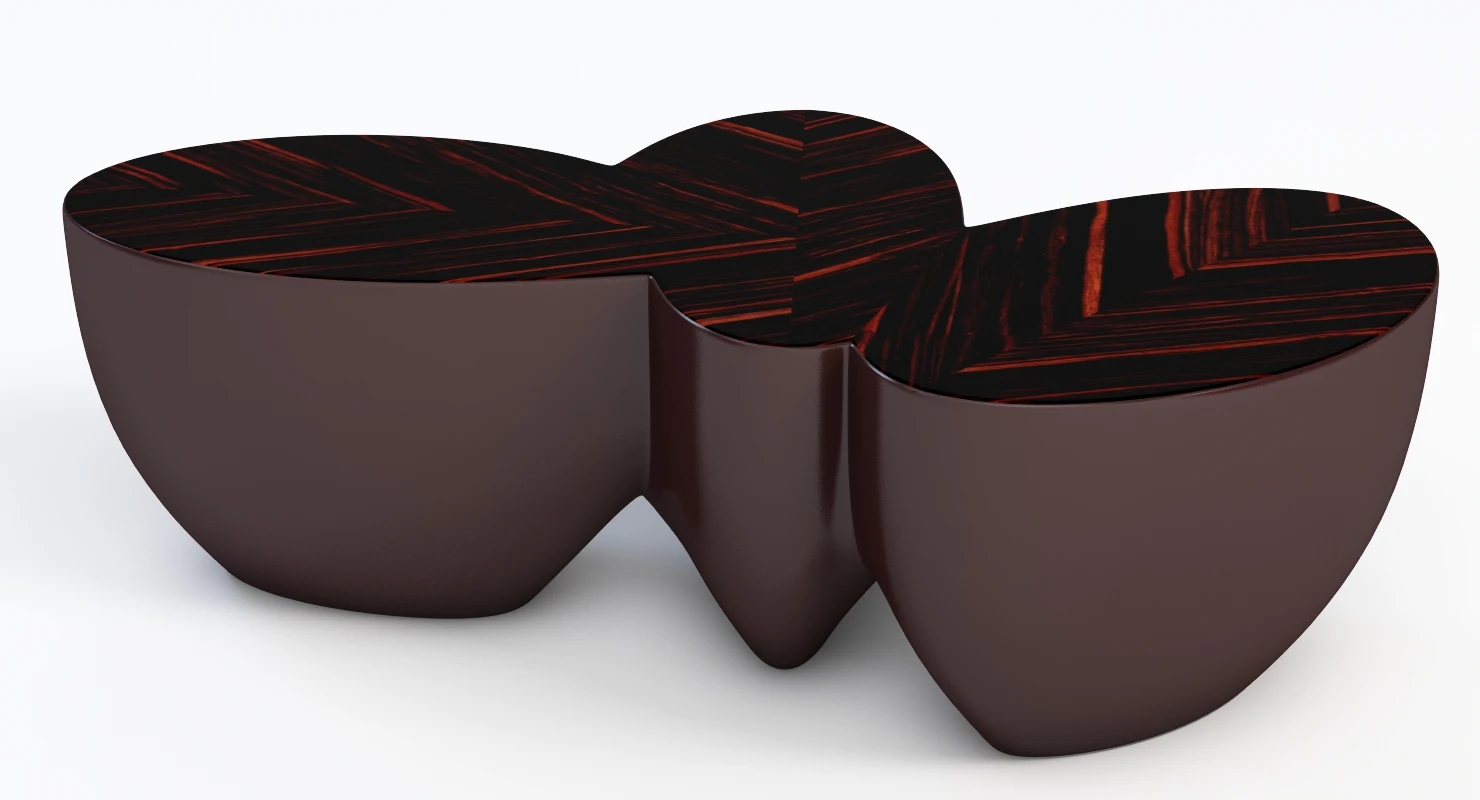 Sizzle 3 Pod Table 3D Model_03