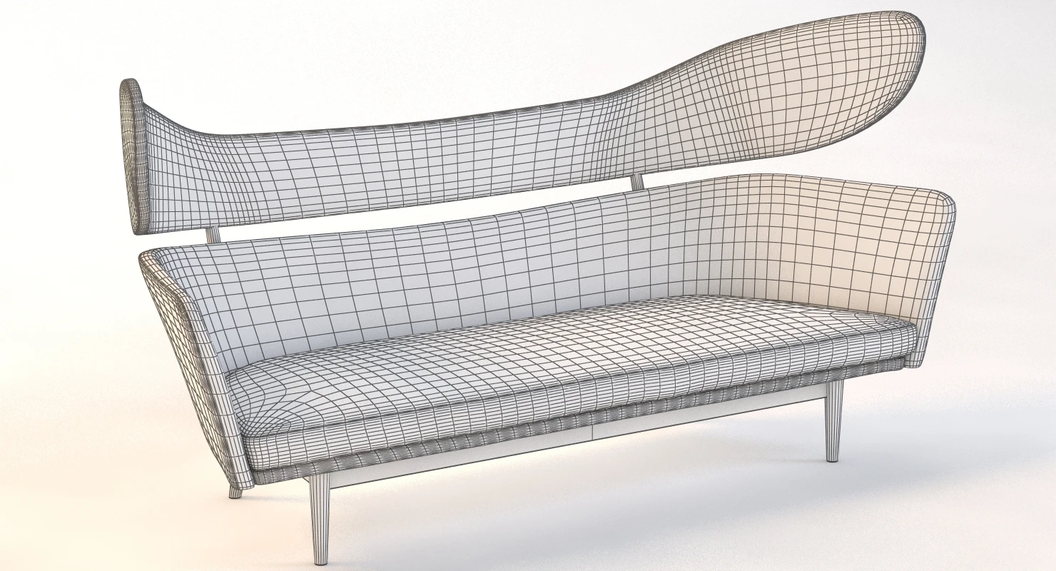 Organic Modernism Aysha Sofa 3D Model_010