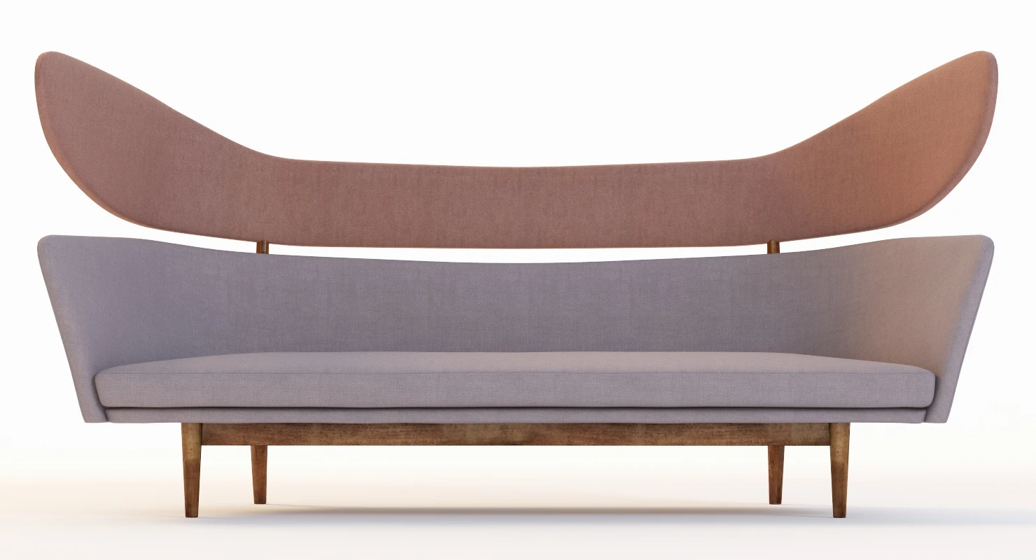 Organic Modernism Aysha Sofa 3D Model_09