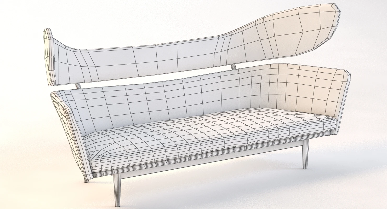 Organic Modernism Aysha Sofa 3D Model_011
