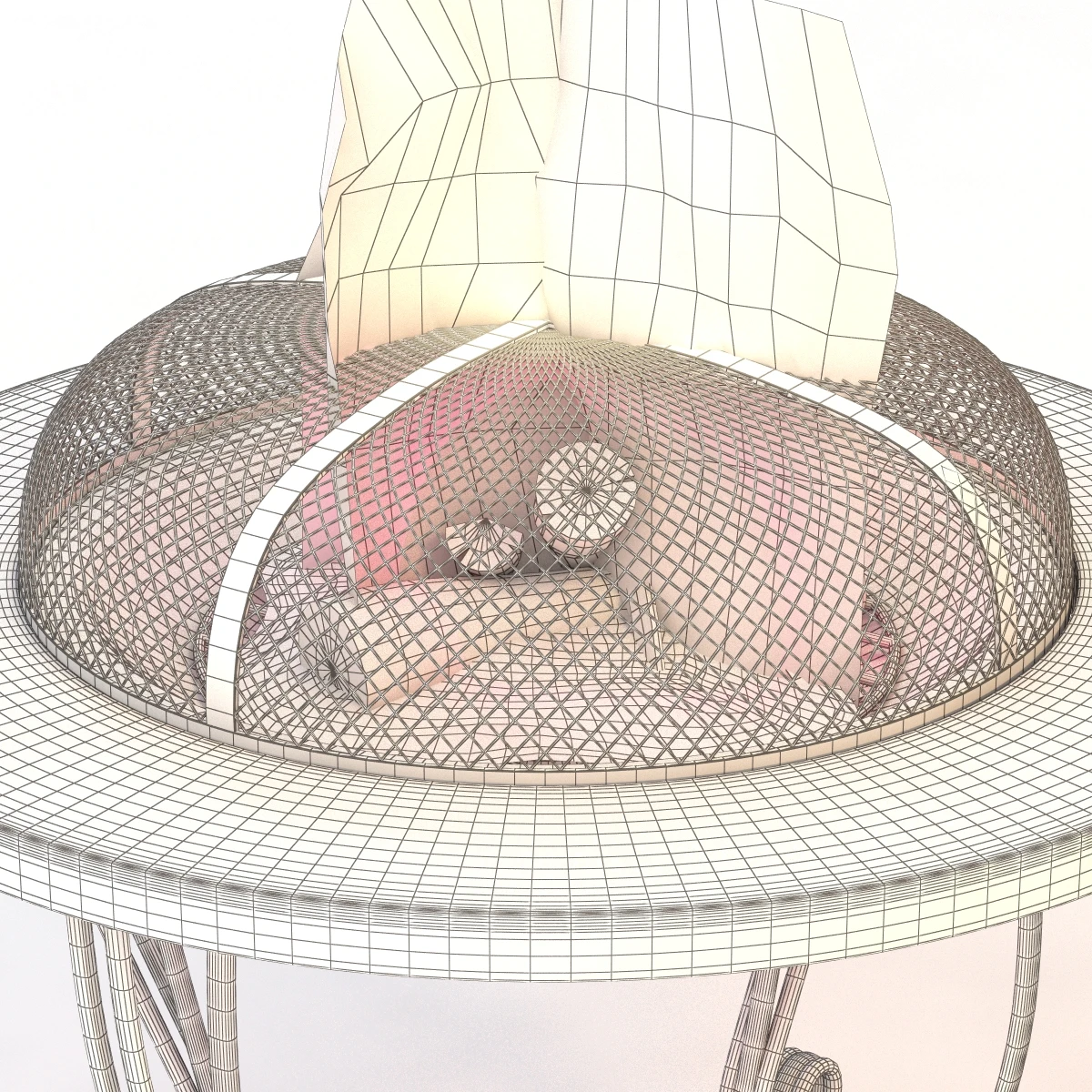 Outdoor Firepit 01 3D Model_010