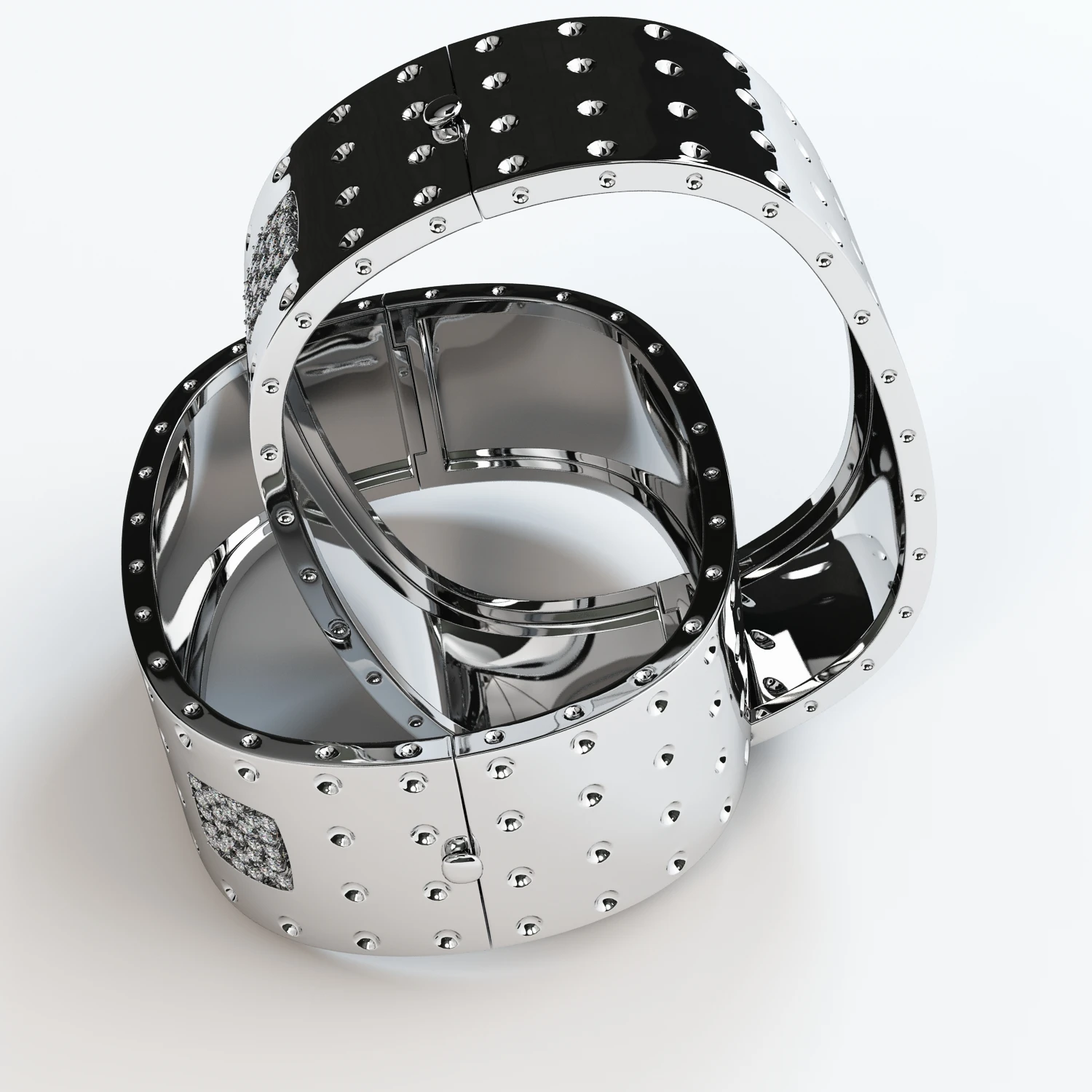 Pois Moi Bracelet 3D Model_06