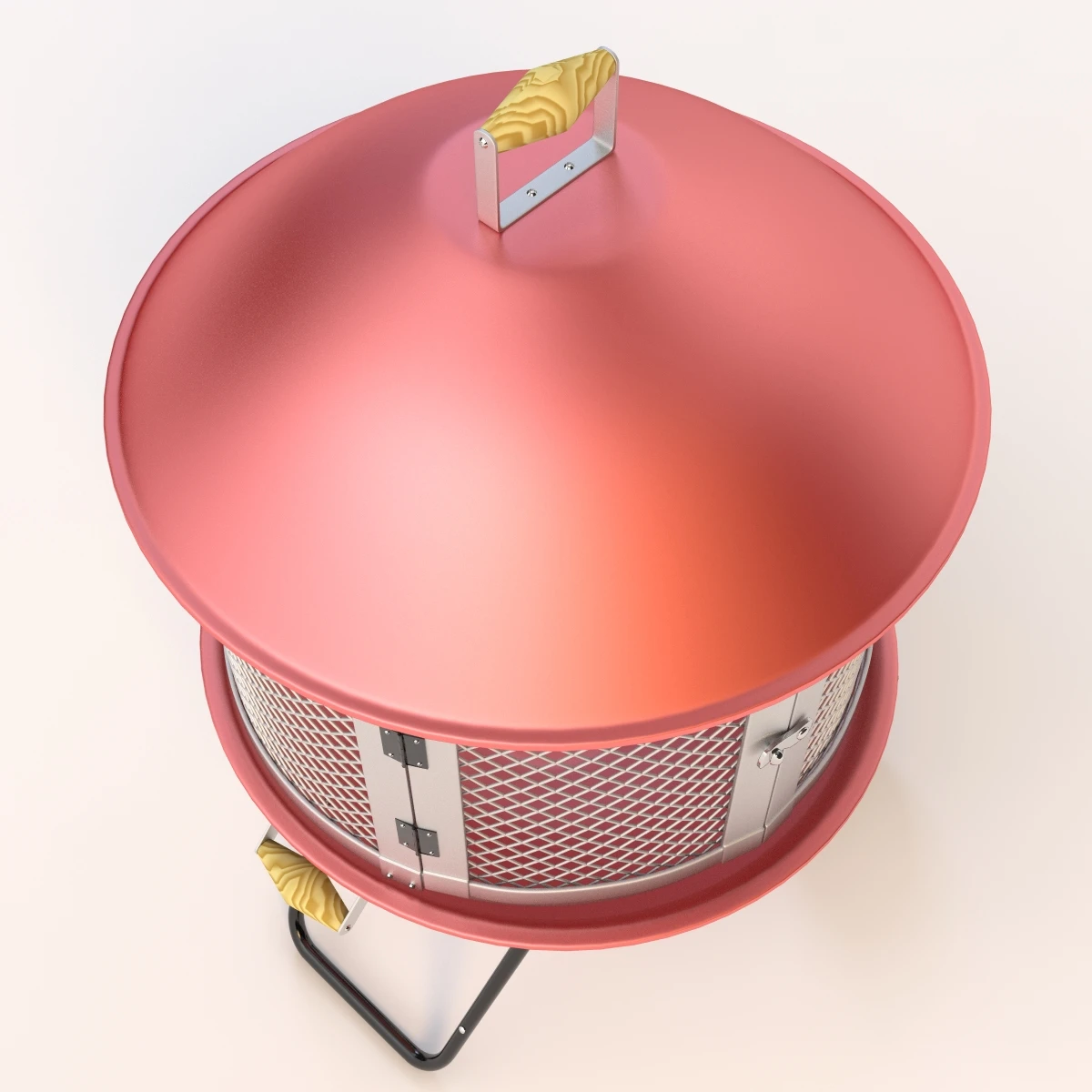 Outdoor Fire-Pit 02 3D Model_07